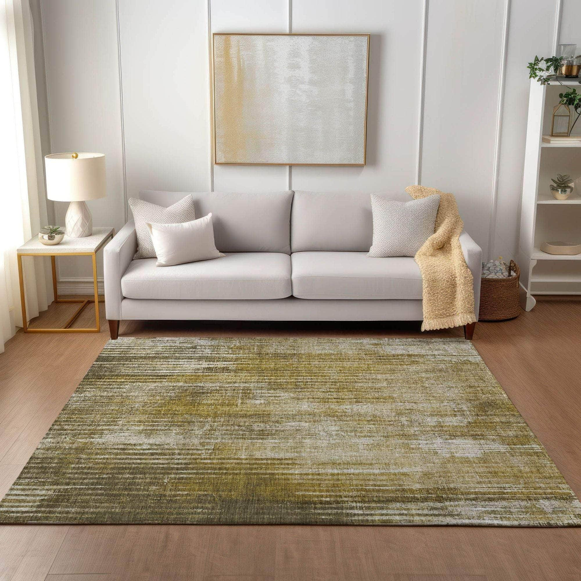 Machine Made ACN582 Brown  Rugs #color_brown 