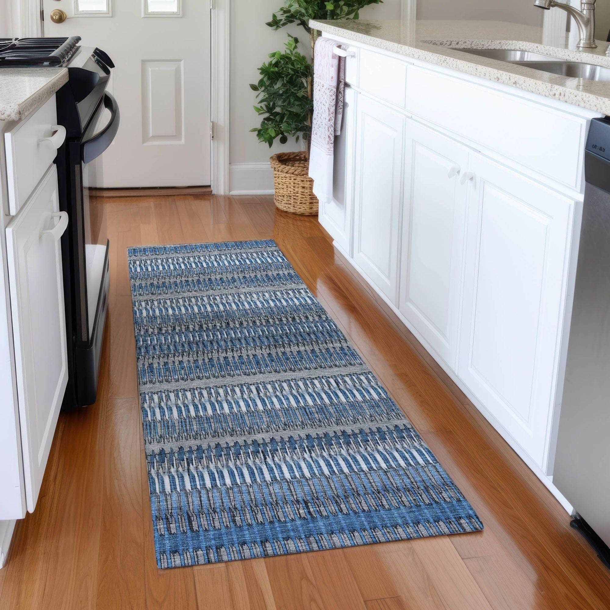 Machine Made ACN589 Blue  Rugs #color_blue 