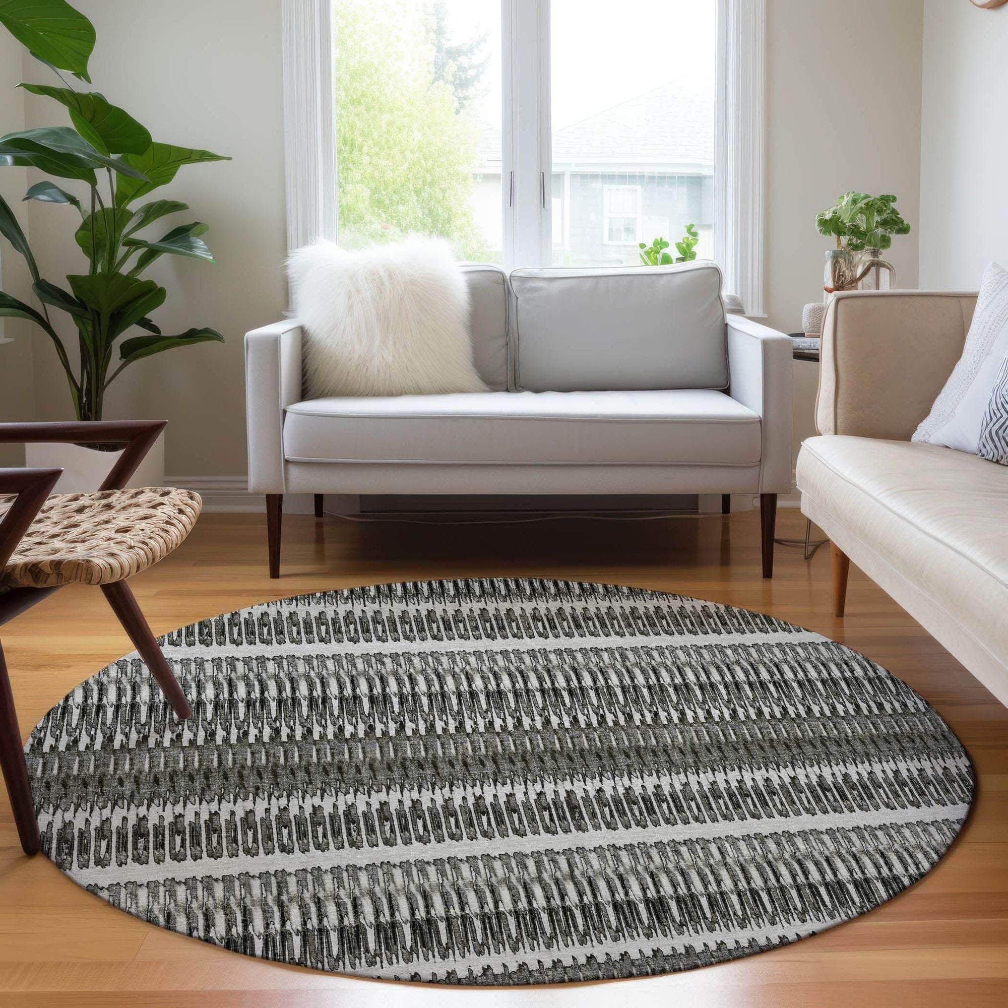 Machine Made ACN589 Gray  Rugs #color_gray 