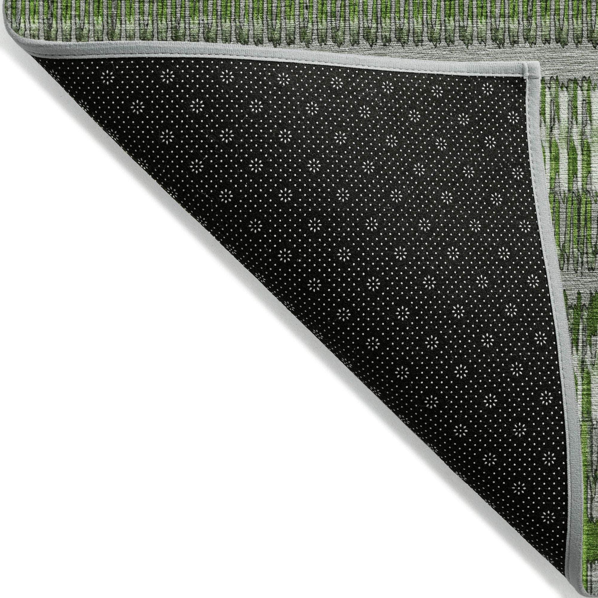 Machine Made ACN589 Green  Rugs #color_green 