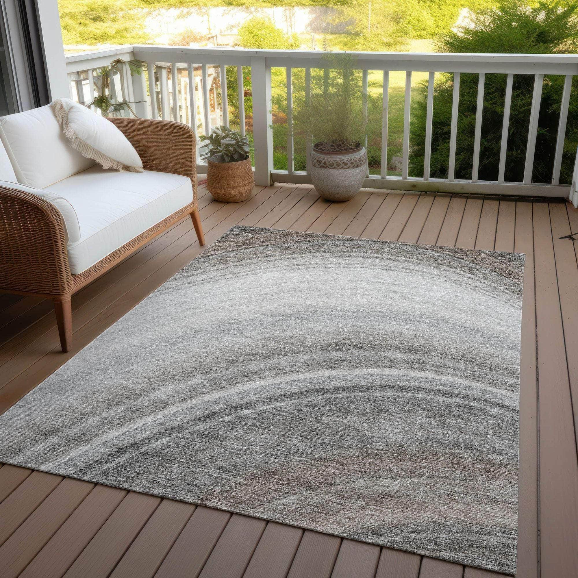 Machine Made ACN584 Gray  Rugs #color_gray 