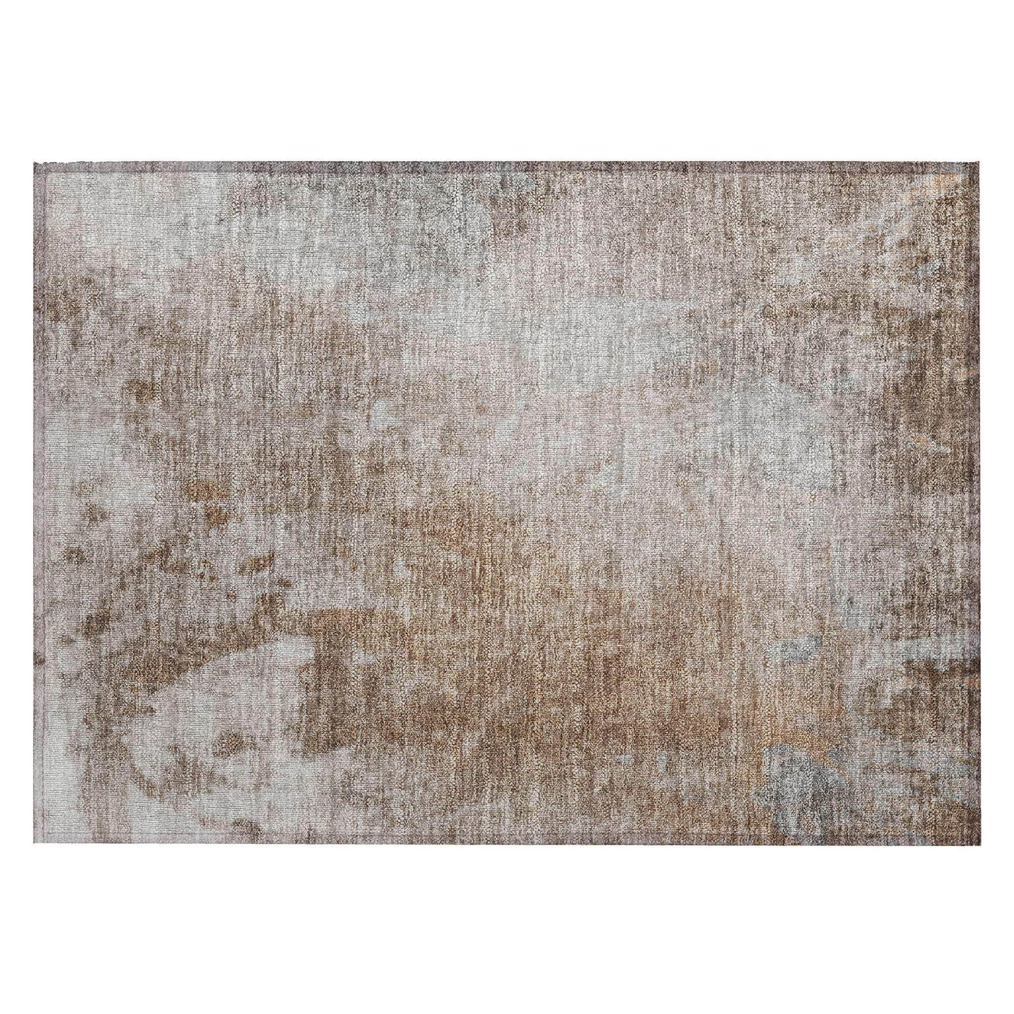 Machine Made ACN562 Mocha Brown Rugs #color_mocha brown