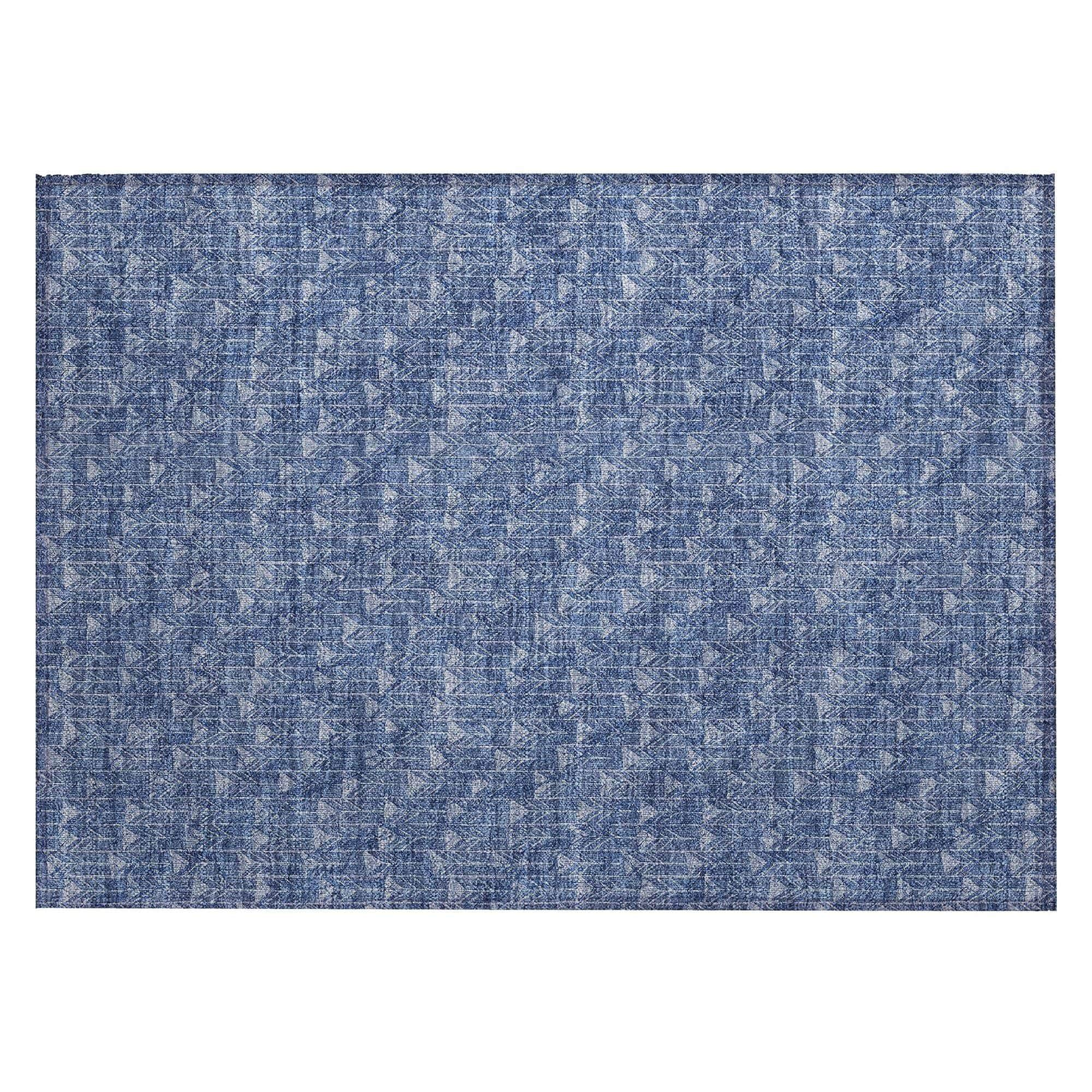 Machine Made ACN514 Navy Blue Rugs #color_navy blue