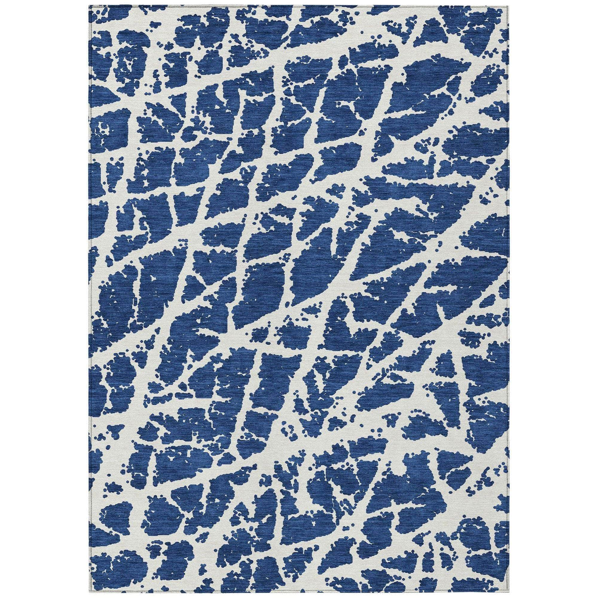 Machine Made ACN501 Navy Blue Rugs #color_navy blue