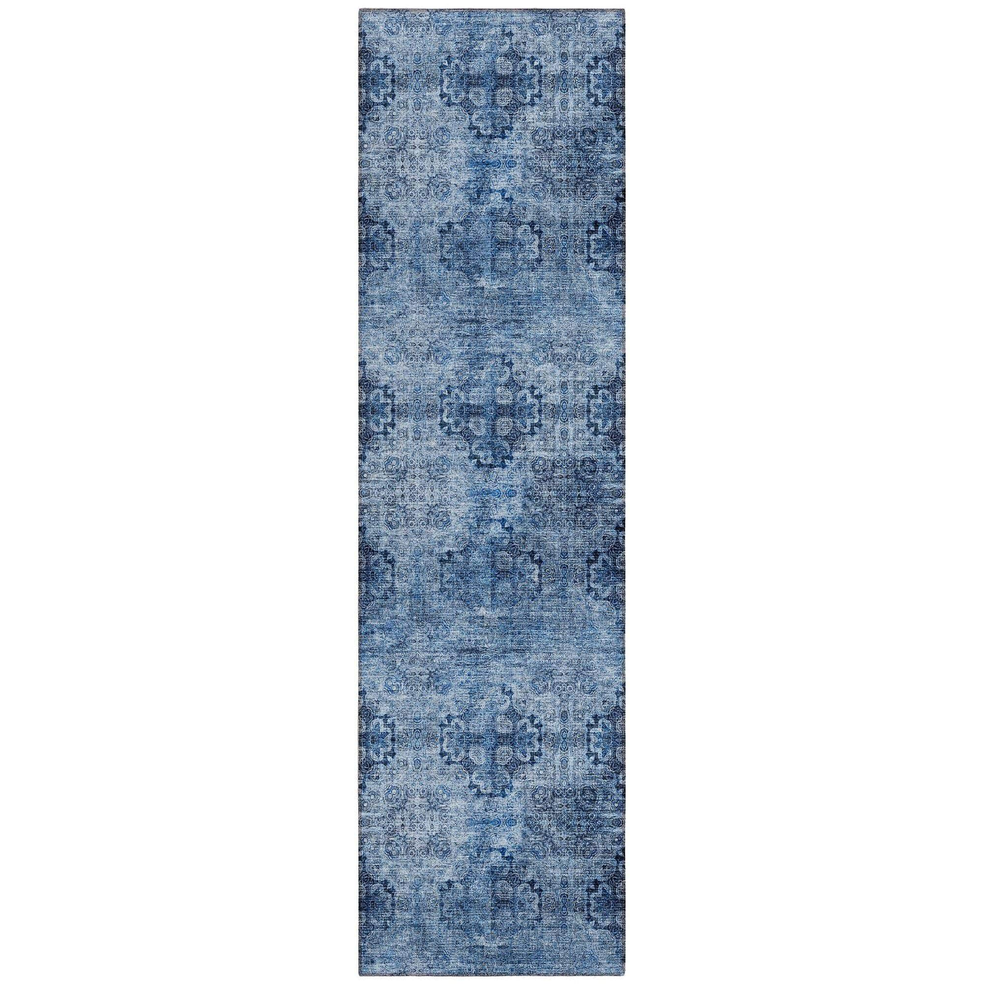 Machine Made ACN557 Navy Blue Rugs #color_navy blue