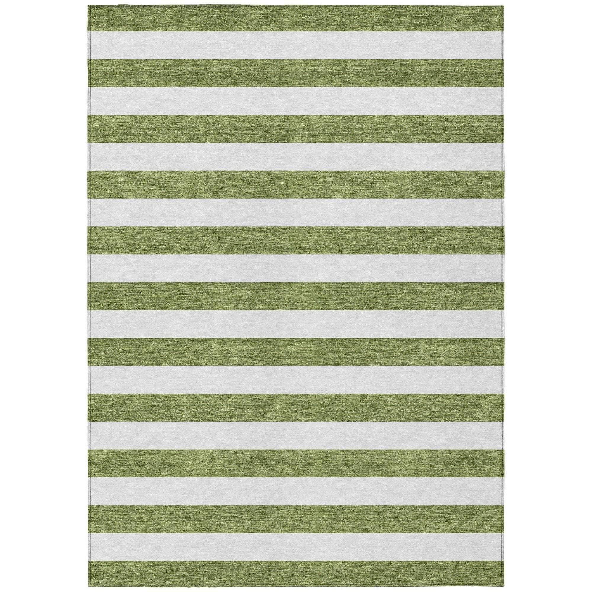 Machine Made ACN528 Olive Green Rugs #color_olive green