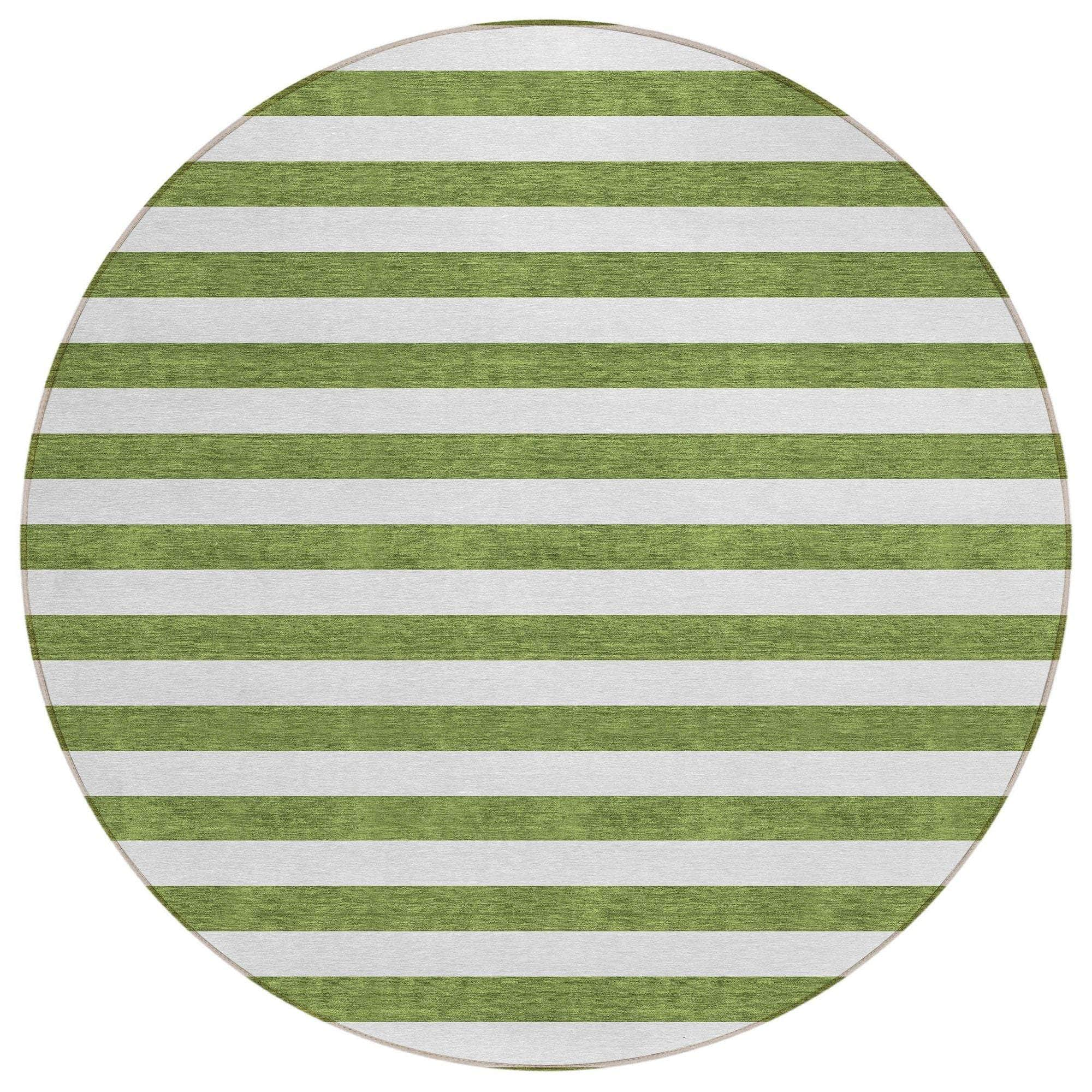 Machine Made ACN528 Olive Green Rugs #color_olive green