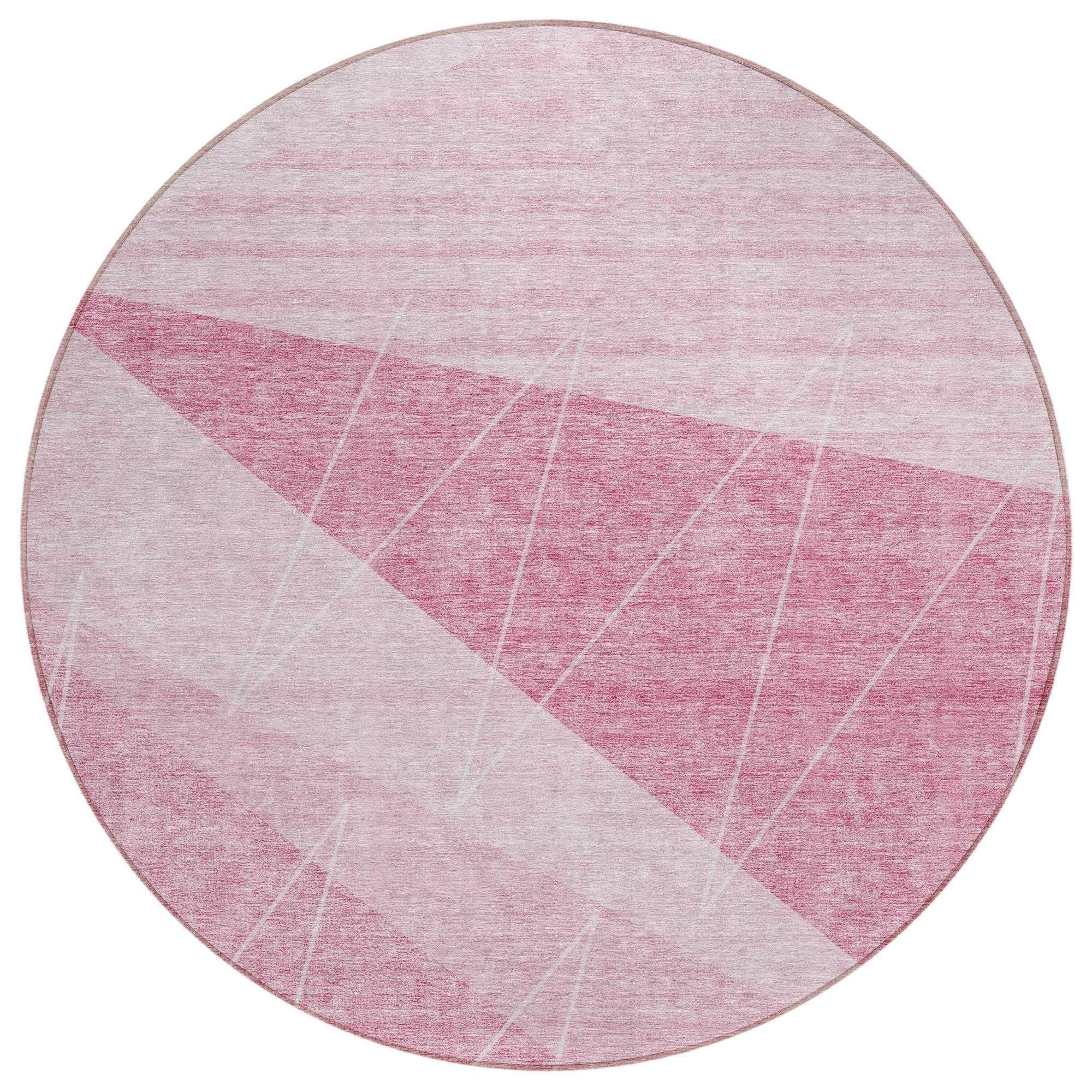 Machine Made ACN706 Pink  Rugs #color_pink 