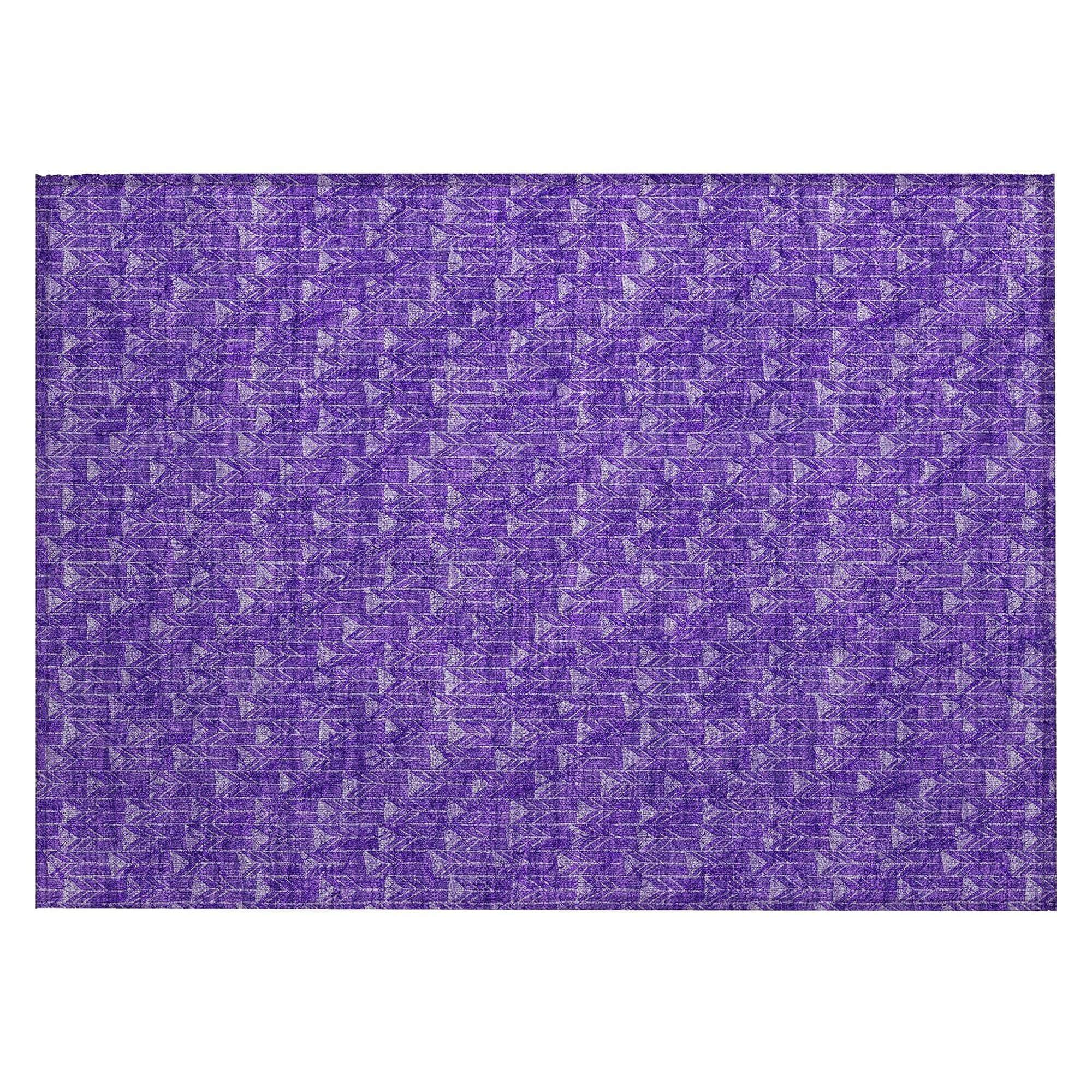 Machine Made ACN514 Purple  Rugs #color_purple 