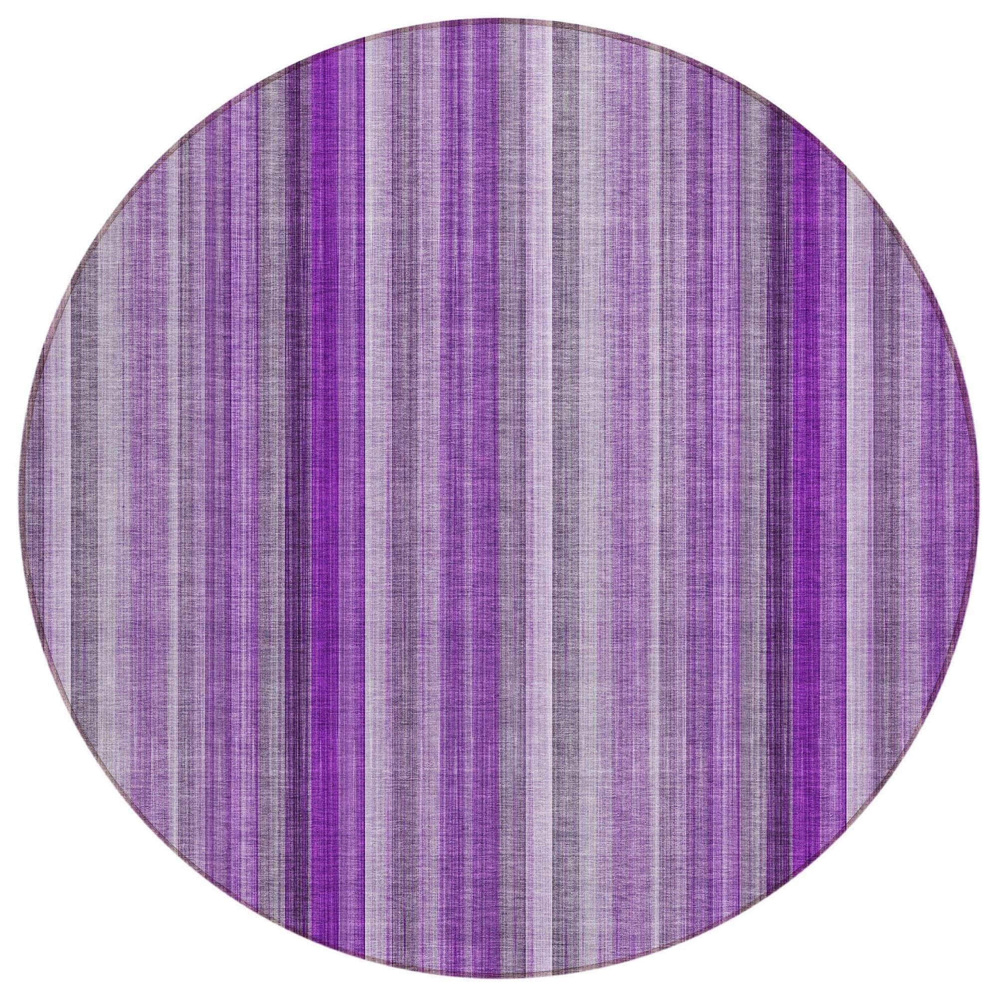 Machine Made ACN543 Purple  Rugs #color_purple 