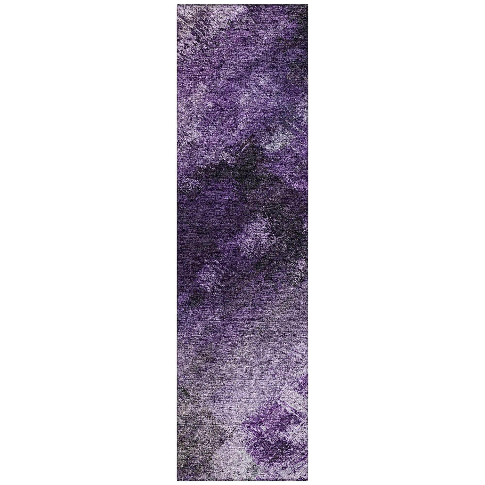 Machine Made ACN590 Purple  Rugs #color_purple 