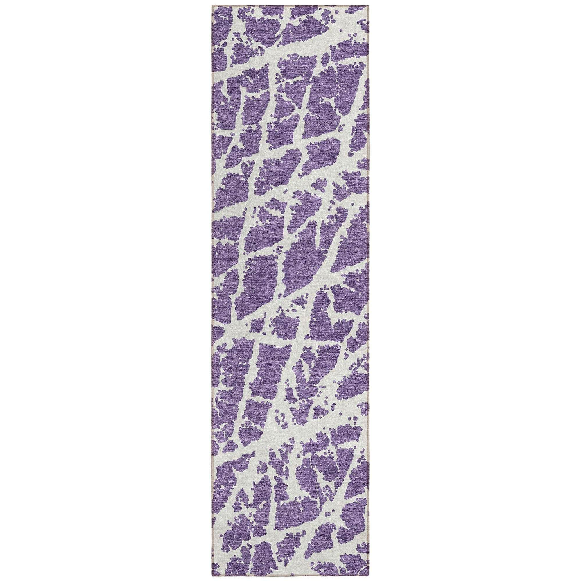 Machine Made ACN501 Purple  Rugs #color_purple 