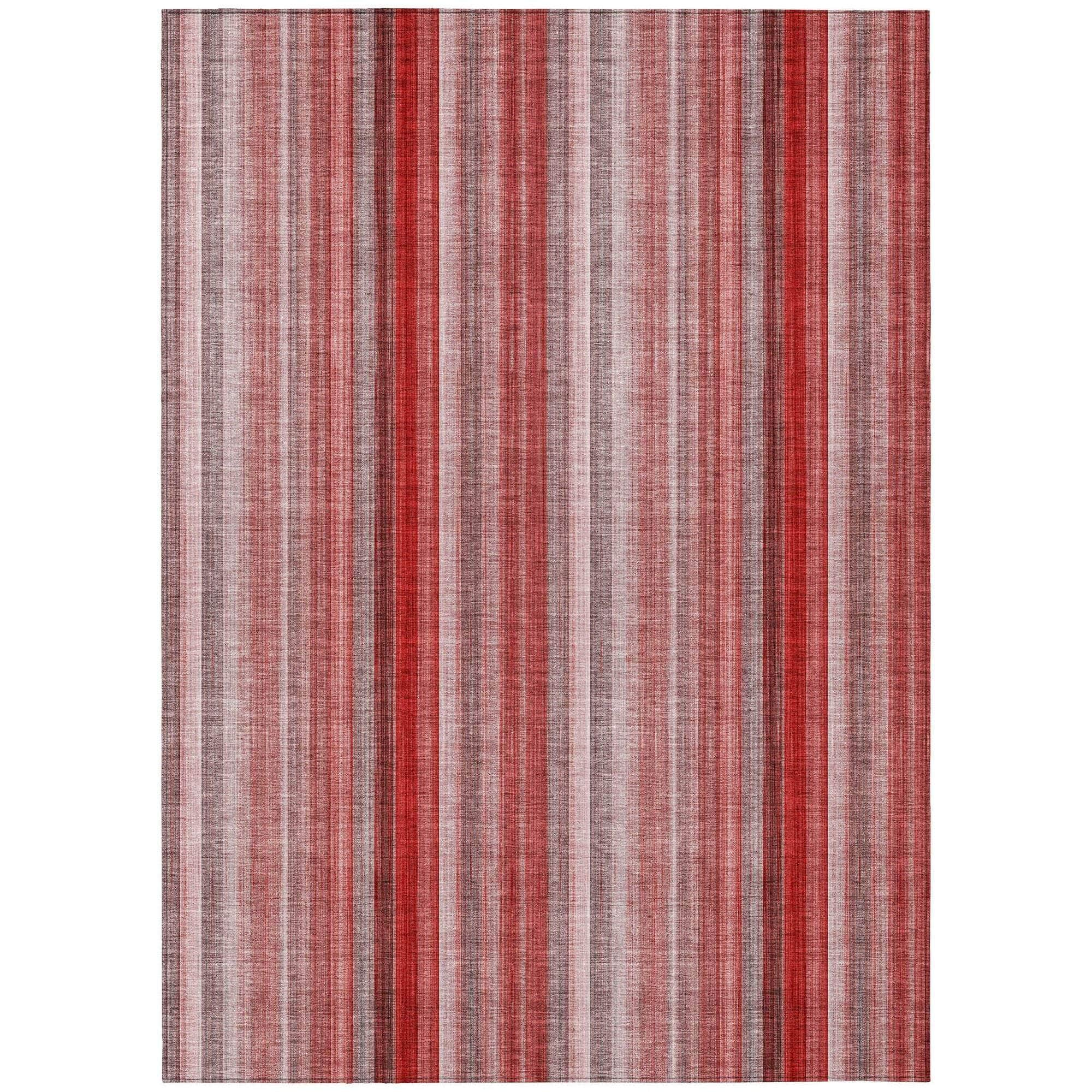 Machine Made ACN543 Red  Rugs #color_red 