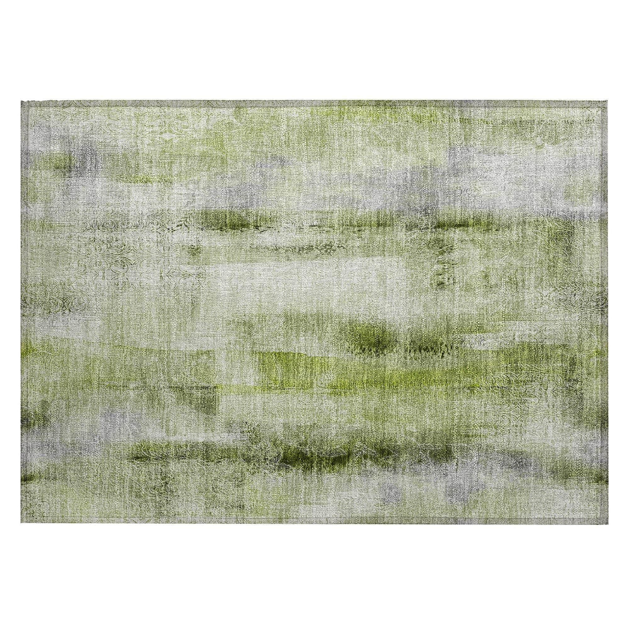 Machine Made ACN537 Sage Green Rugs #color_sage green