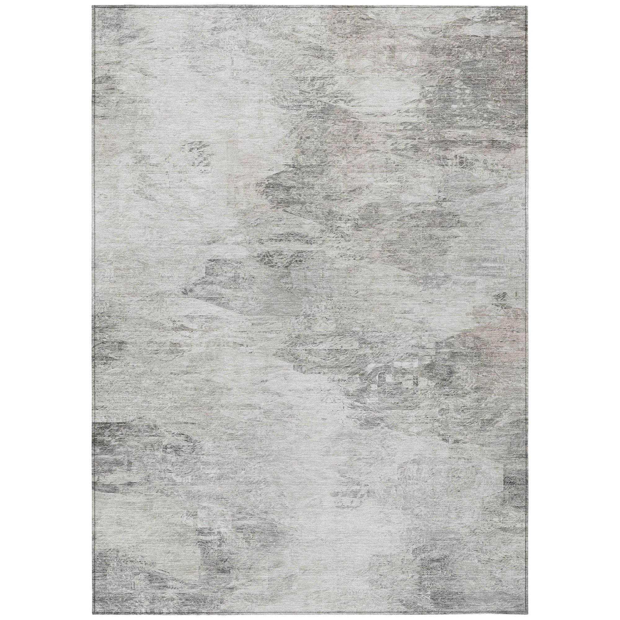 Machine Made ACN592 Silver Gray Rugs #color_silver gray