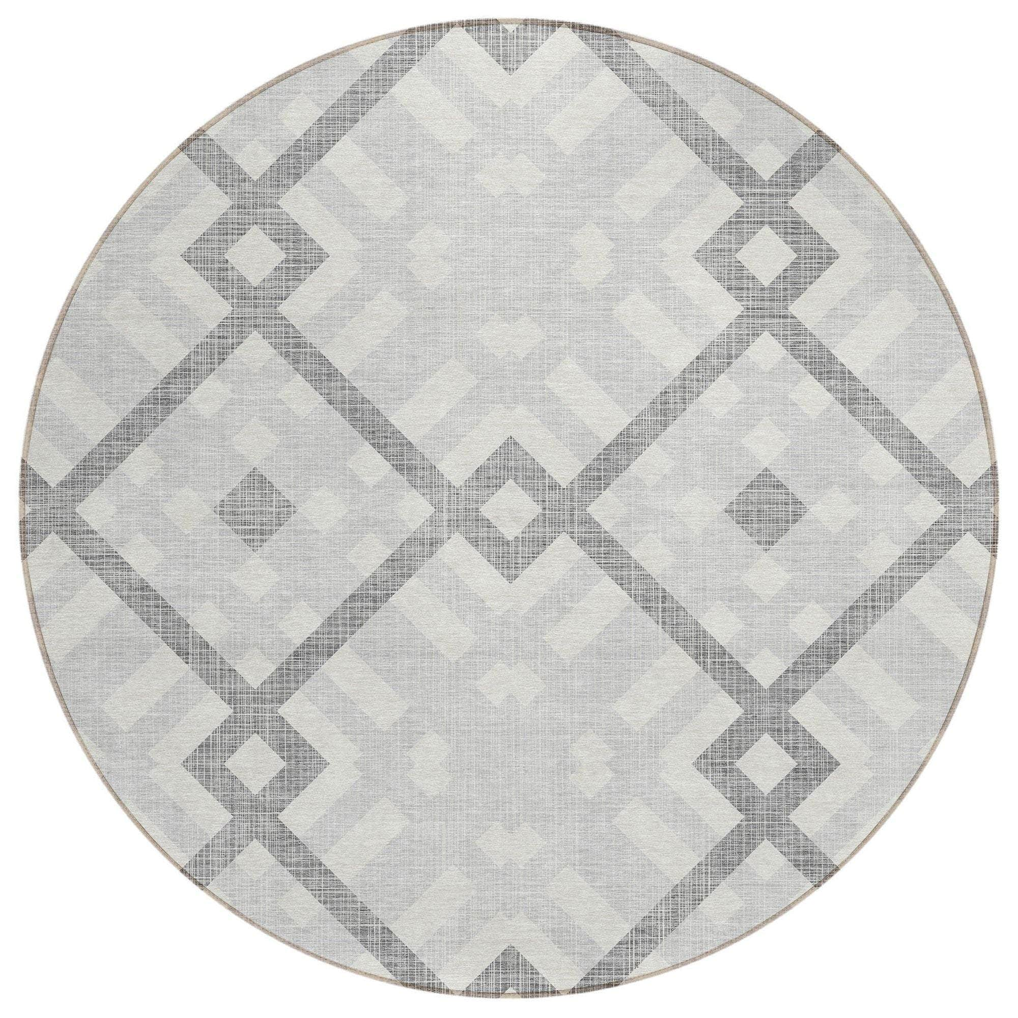 Machine Made ACN616 Silver Gray Rugs #color_silver gray