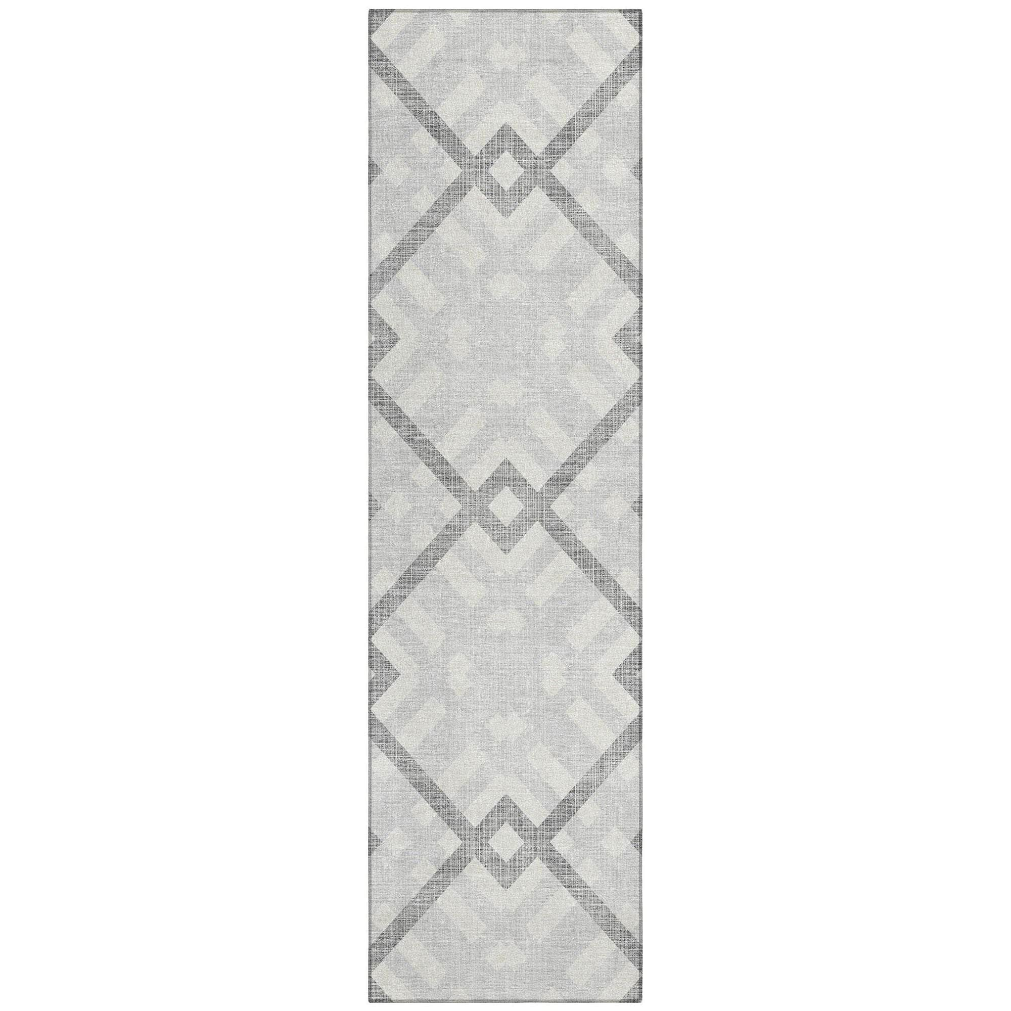 Machine Made ACN616 Silver Gray Rugs #color_silver gray