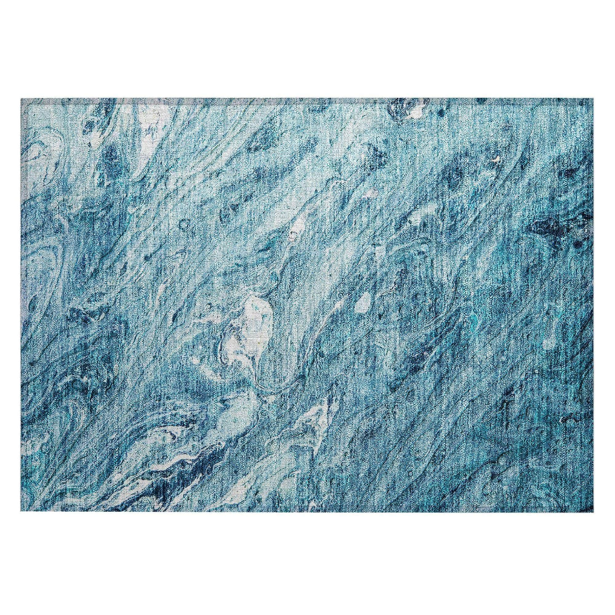 Machine Made ACN640 Sky Blue Rugs #color_sky blue