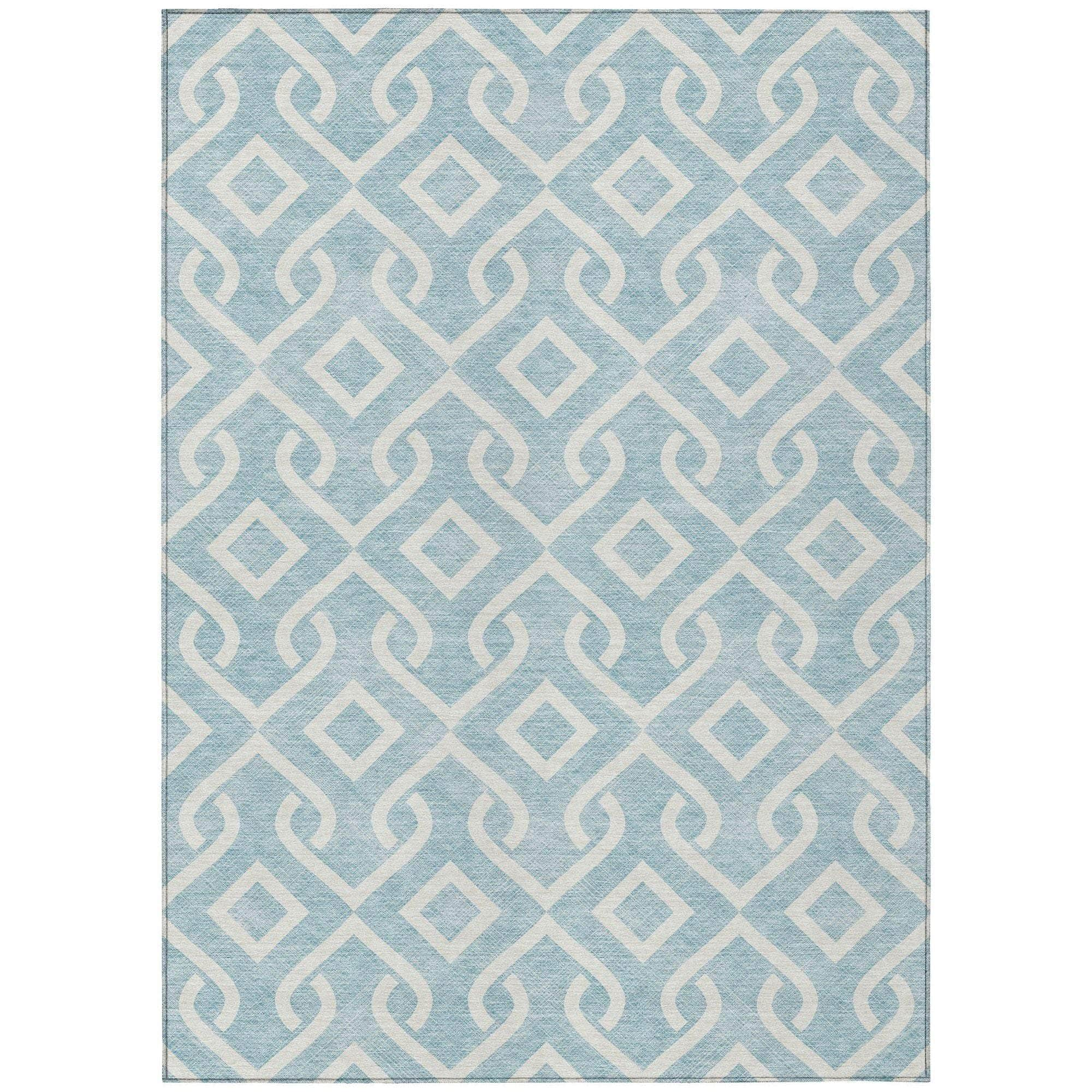 Machine Made ACN621 Sky Blue Rugs #color_sky blue