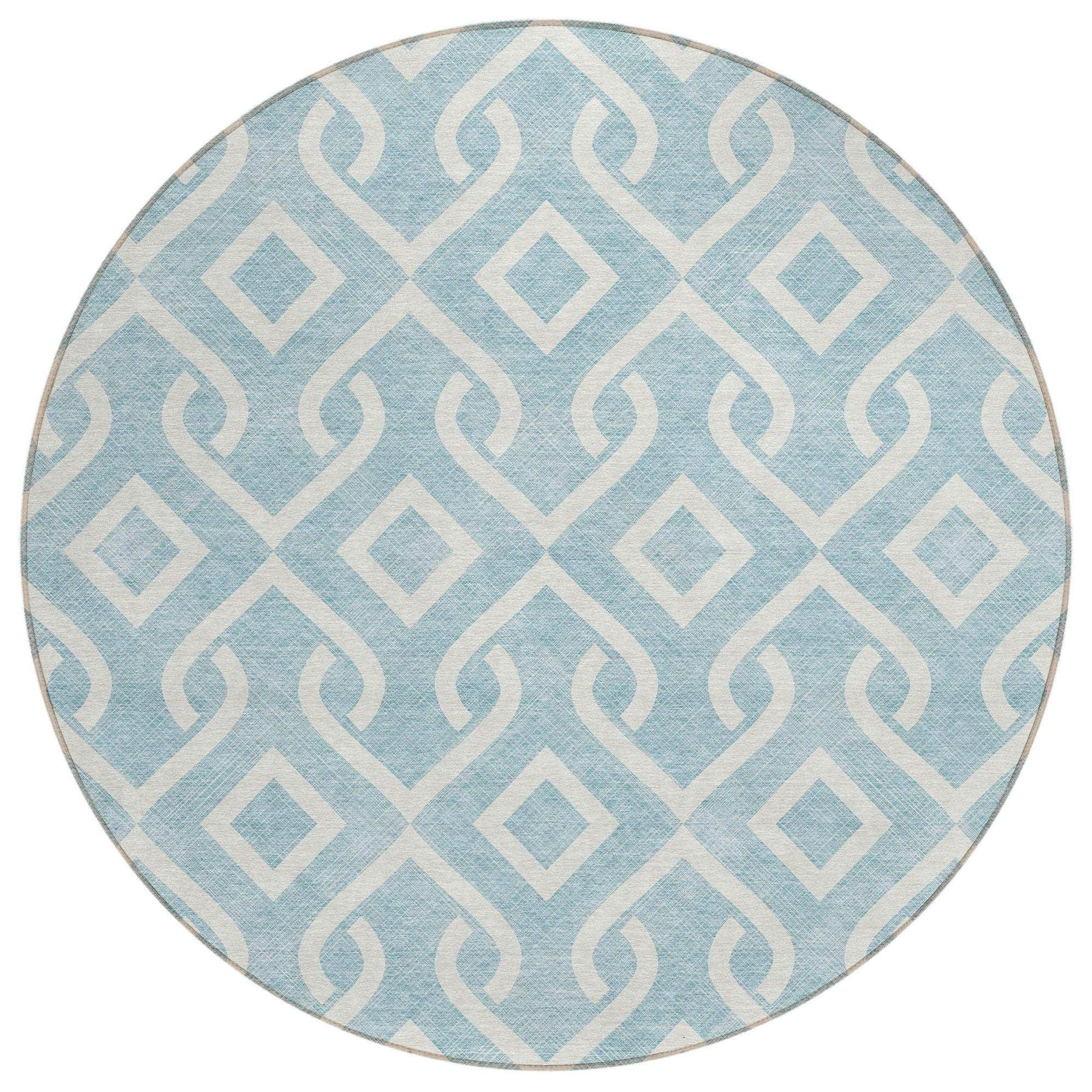 Machine Made ACN621 Sky Blue Rugs #color_sky blue