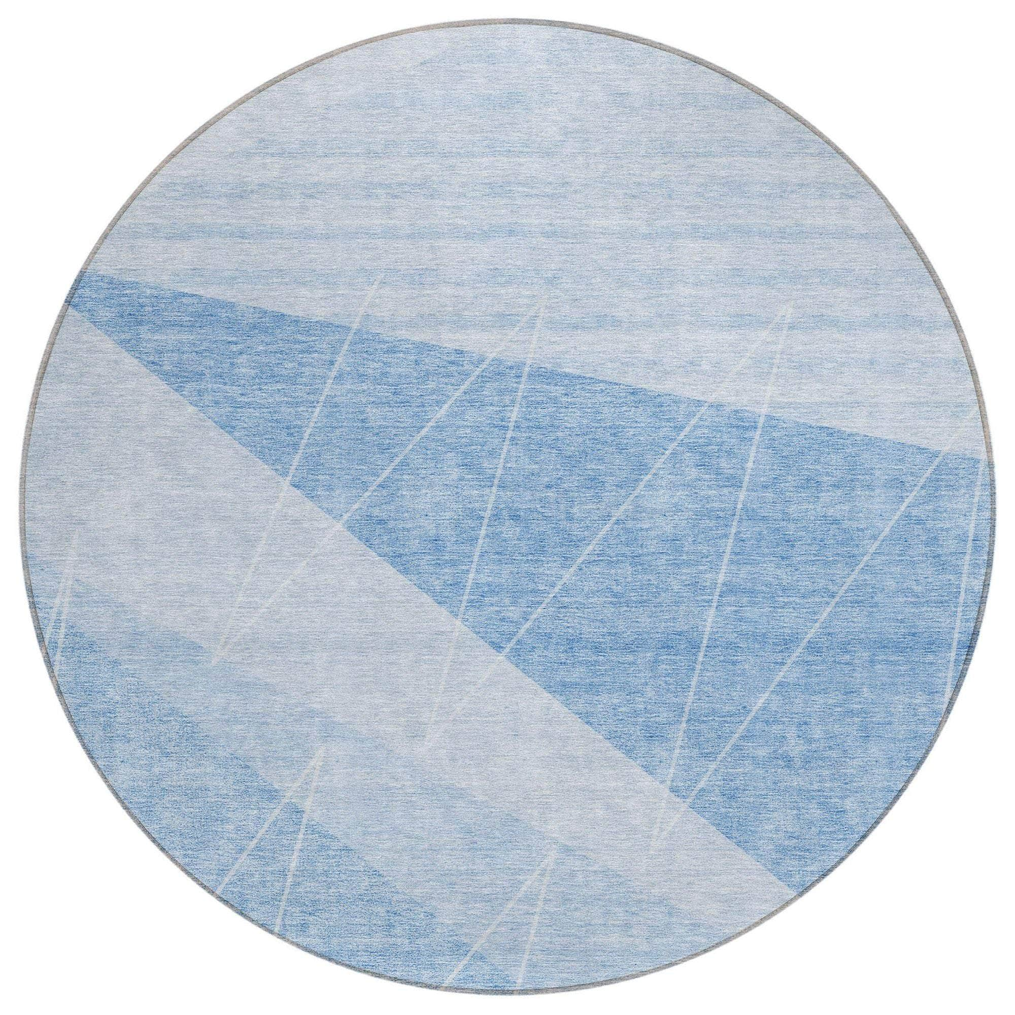 Machine Made ACN706 Sky Blue Rugs #color_sky blue