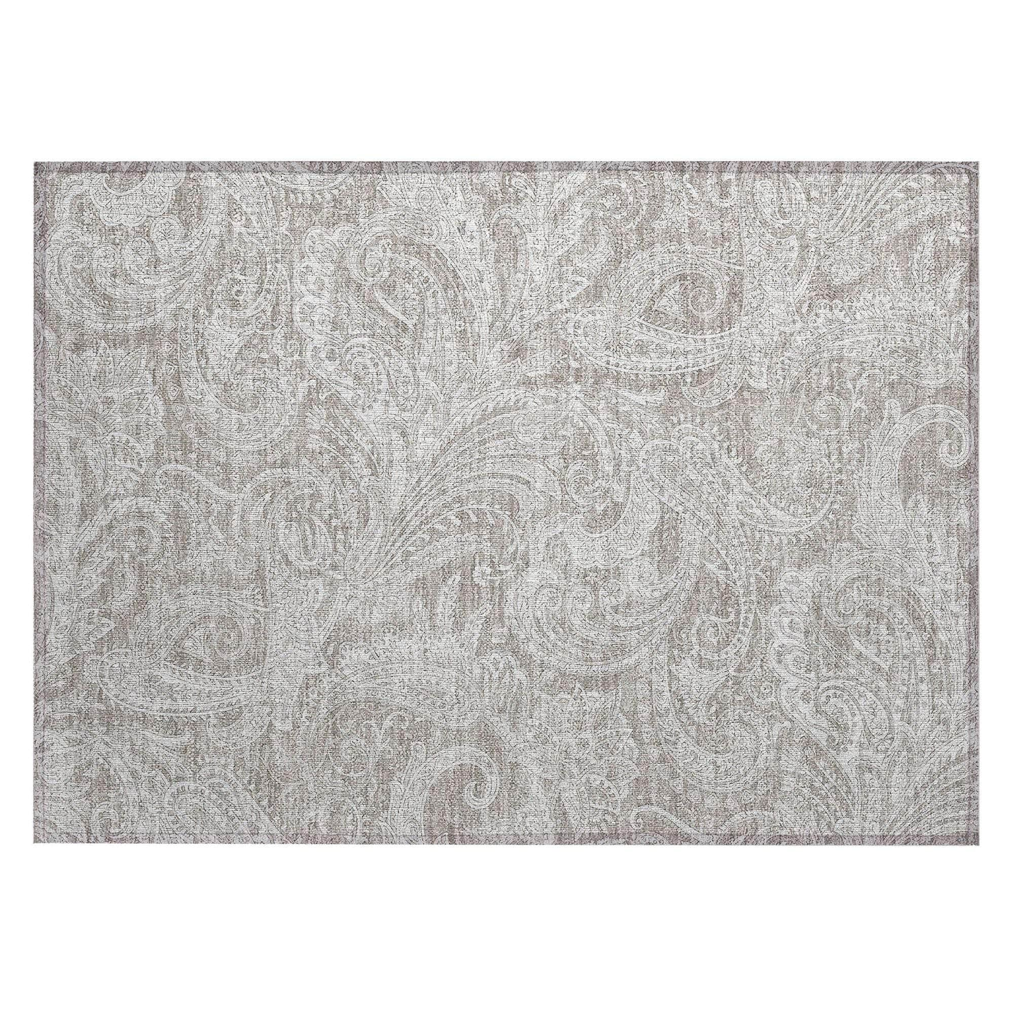 Machine Made ACN654 Taupe Brown Rugs #color_taupe brown