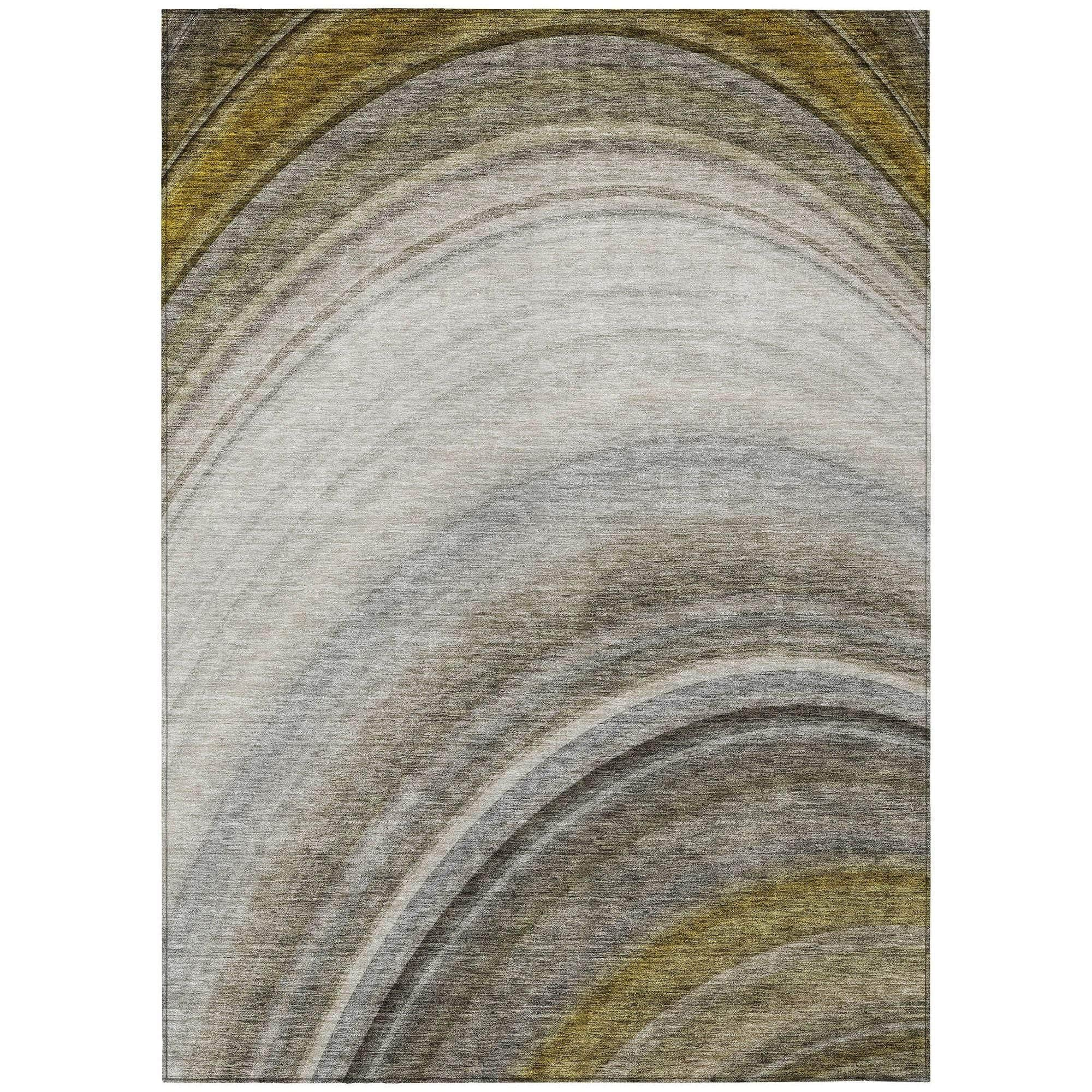 Machine Made ACN584 Taupe Brown Rugs #color_taupe brown