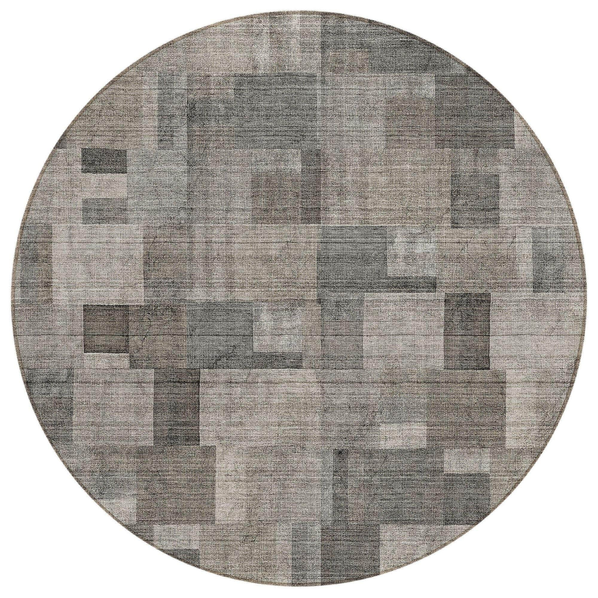 Machine Made ACN639 Taupe Brown Rugs #color_taupe brown