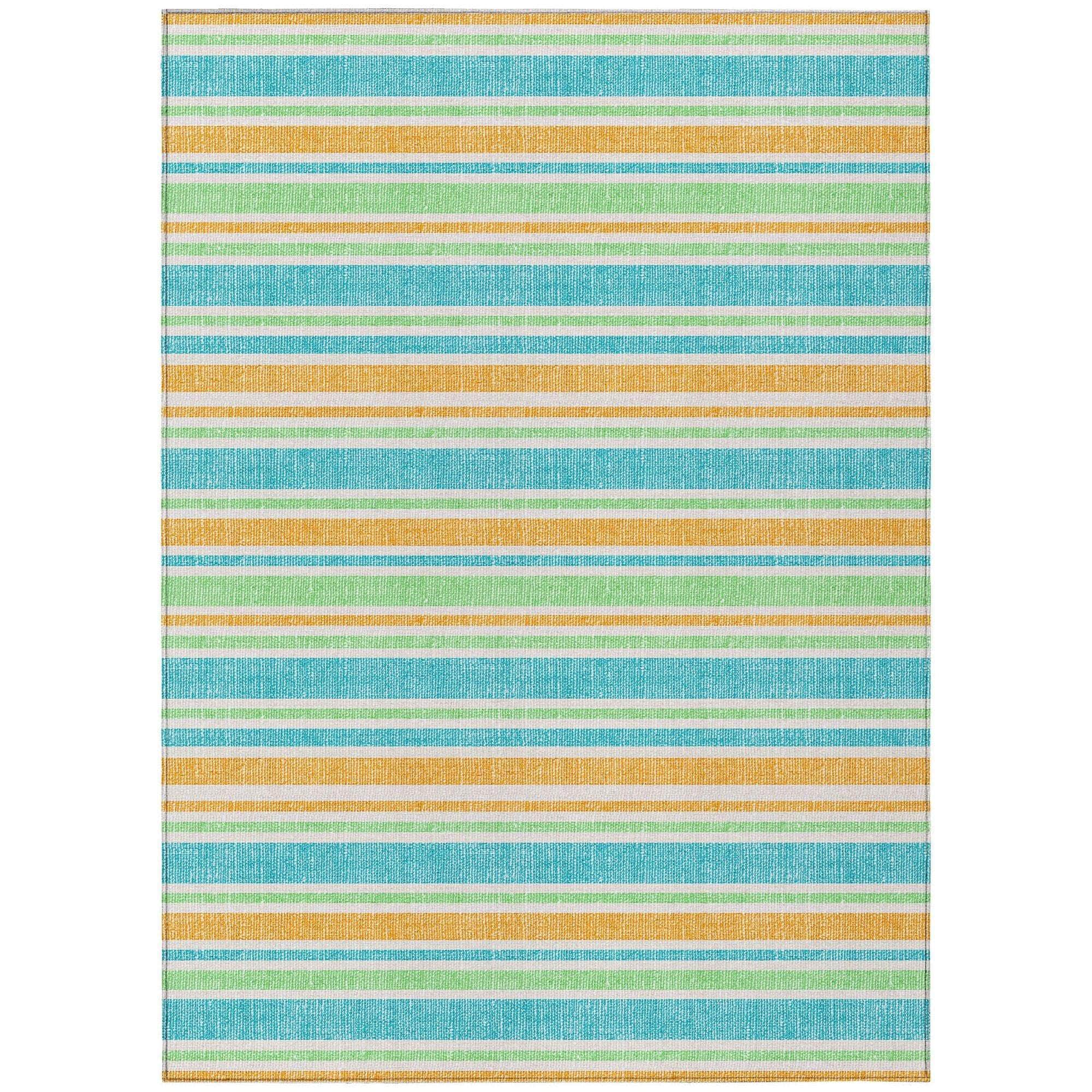 Machine Made ACN531 Teal  Rugs #color_teal 