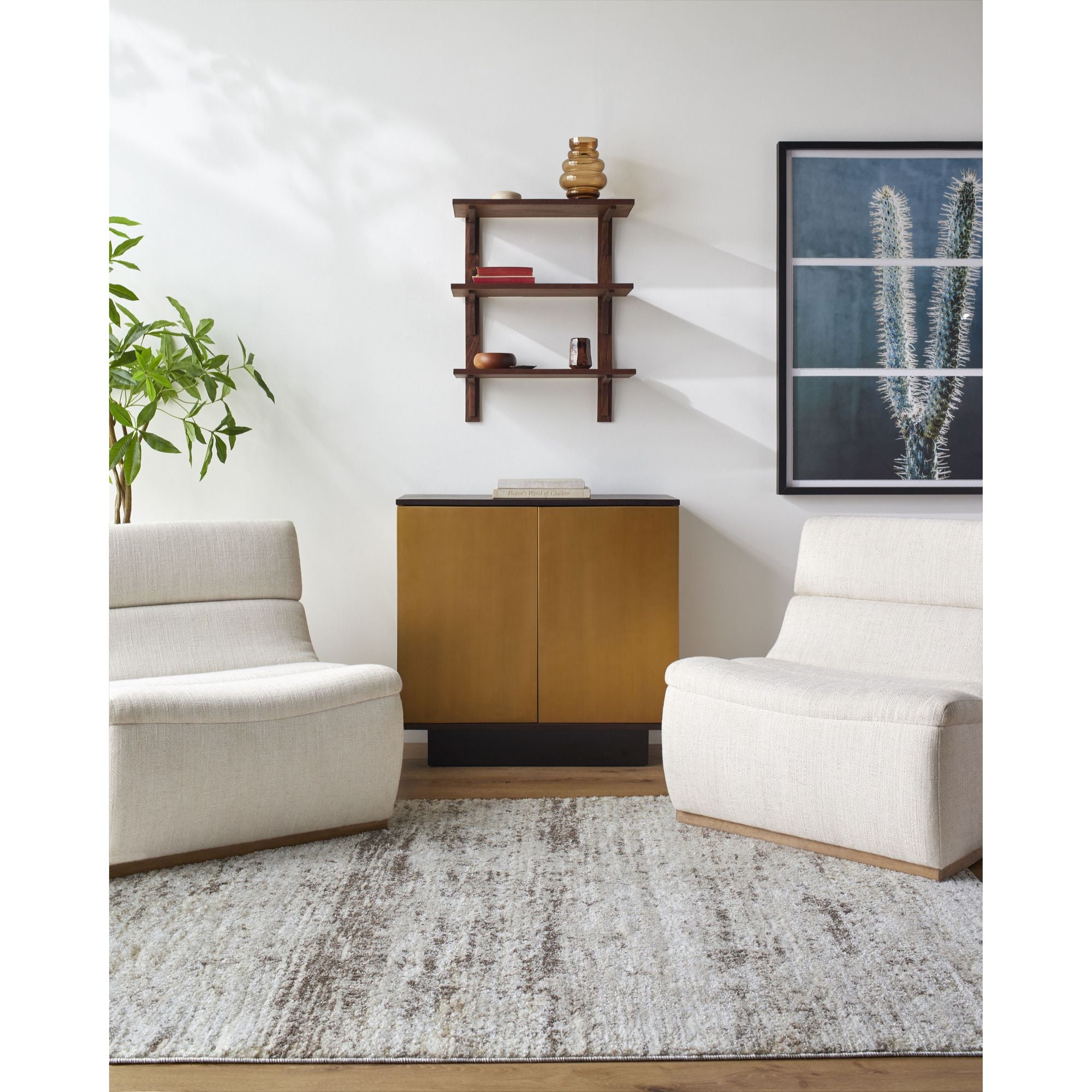 Machine Woven ARP-2310 Light Silver, Off-White, Ash Rugs #color_light silver, off-white, ash