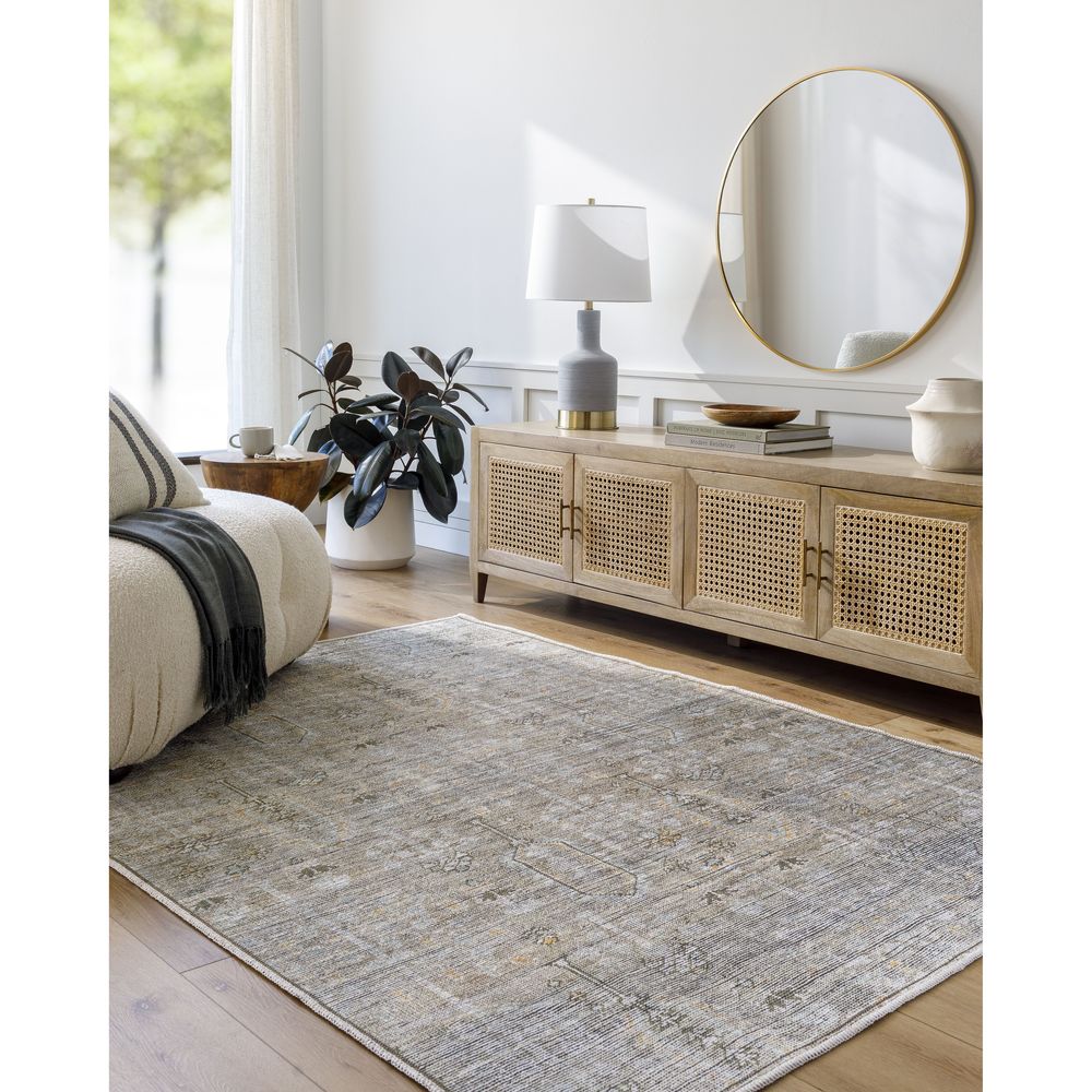 Machine Woven BODA-2302 Metallic - Silver, Grey Rugs #color_metallic - silver, grey