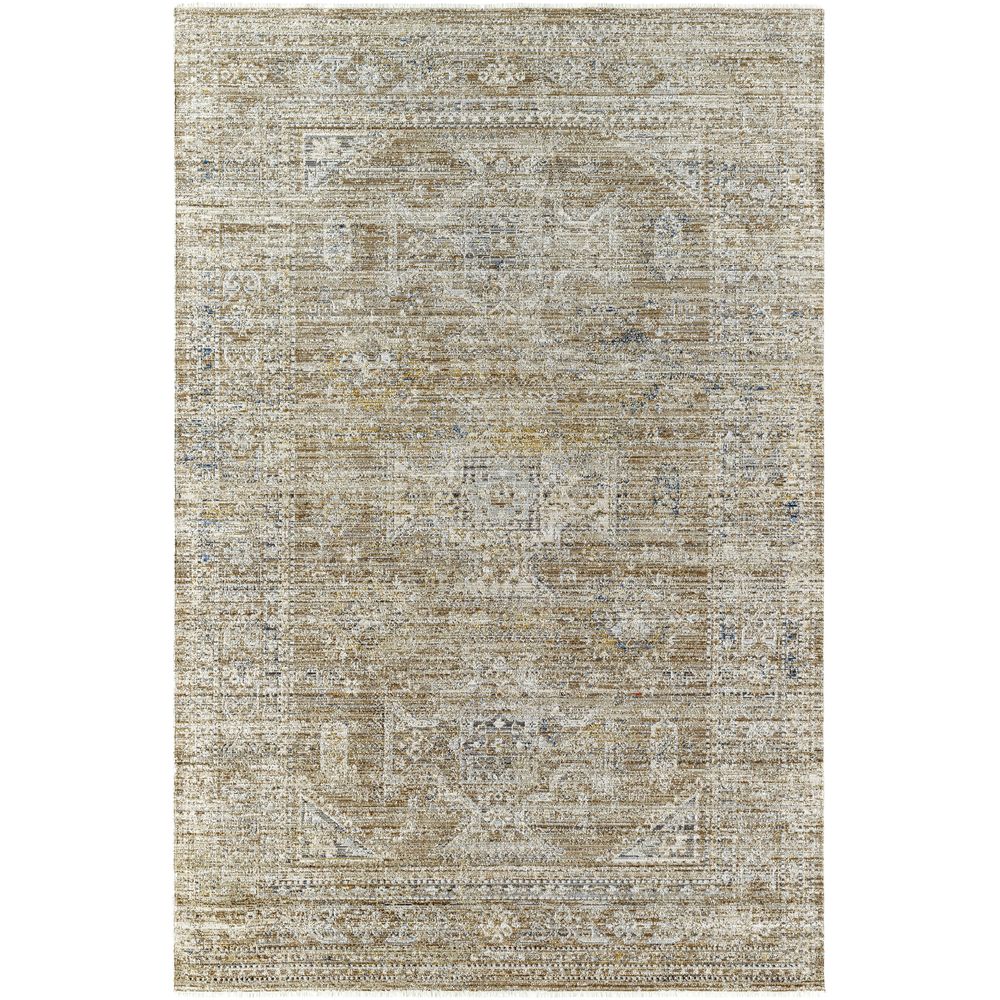 Machine Woven BOMG-2302 Dark Brown, Taupe Rugs #color_dark brown, taupe