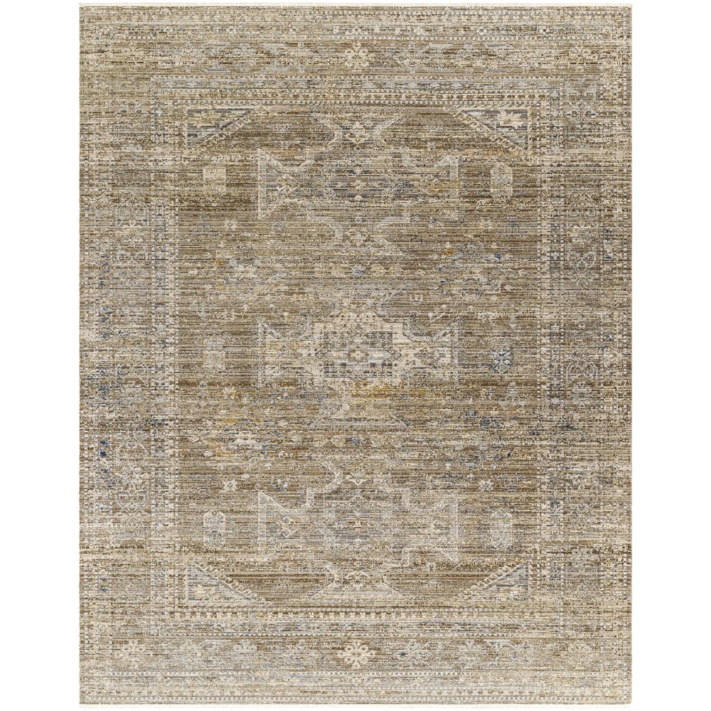 Machine Woven BOMG-2302 Dark Brown, Taupe Rugs #color_dark brown, taupe