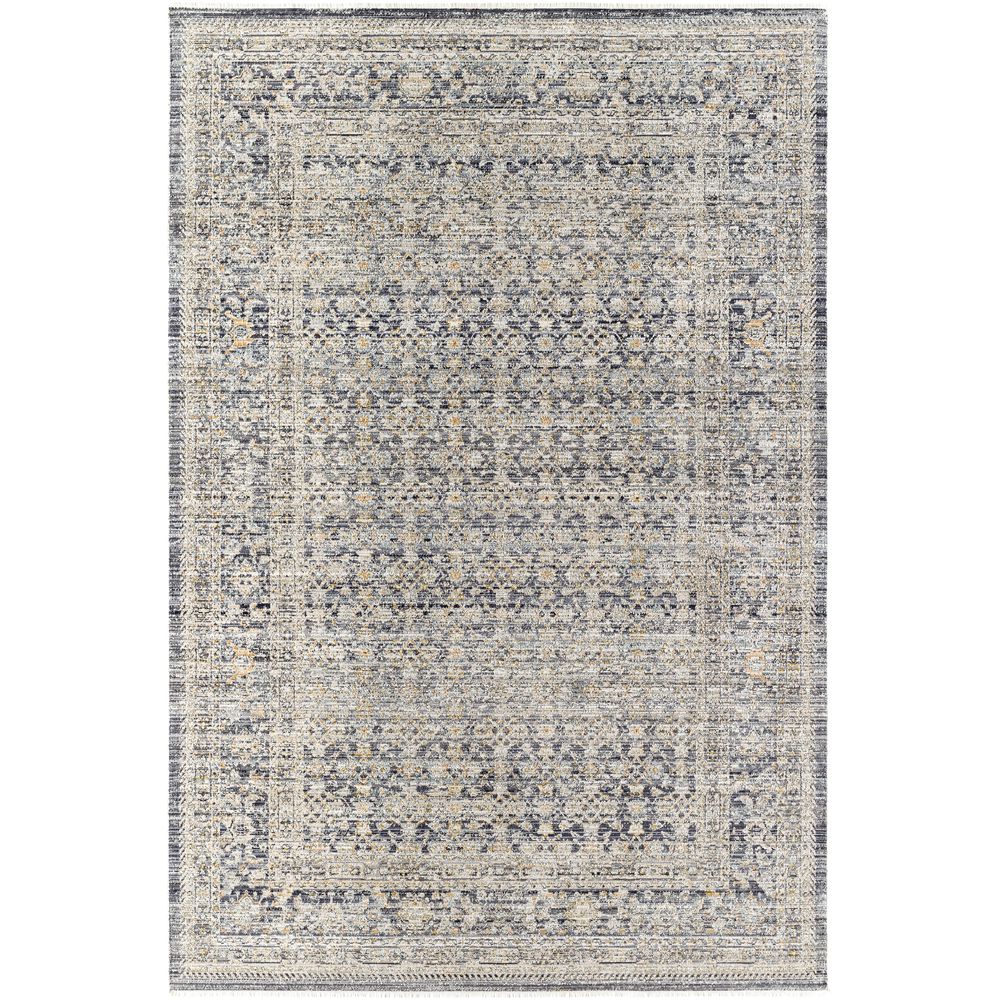 Machine Woven BOMG-2308 Taupe, Black Rugs #color_taupe, black