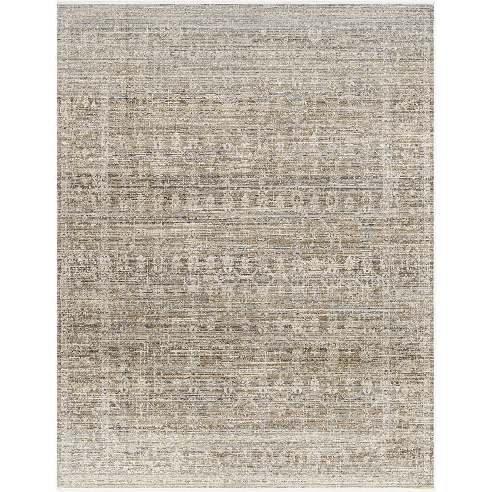 Machine Woven BOMG-2311 Taupe, Charcoal Rugs #color_taupe, charcoal