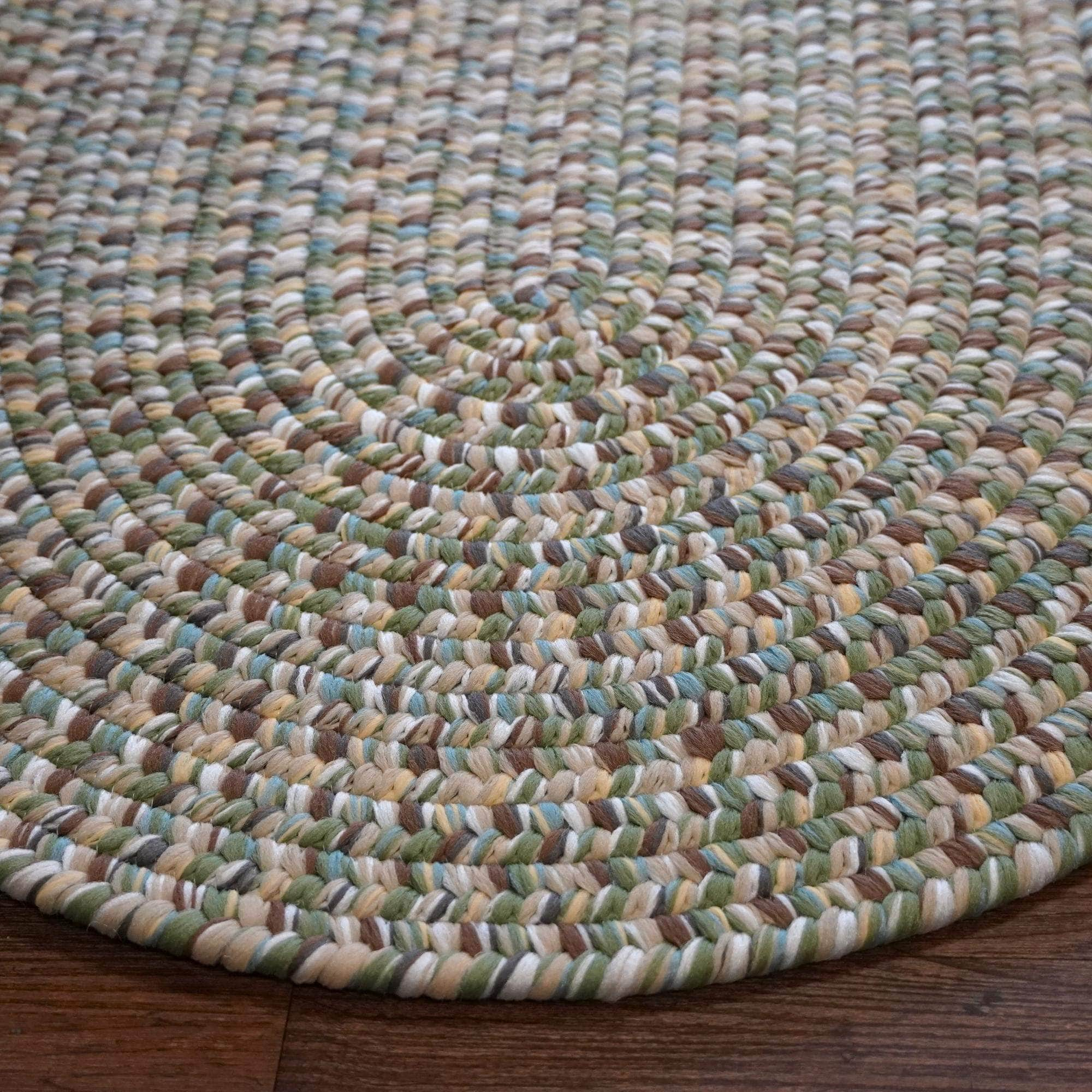 Braided ZE50 Green Rugs #color_green