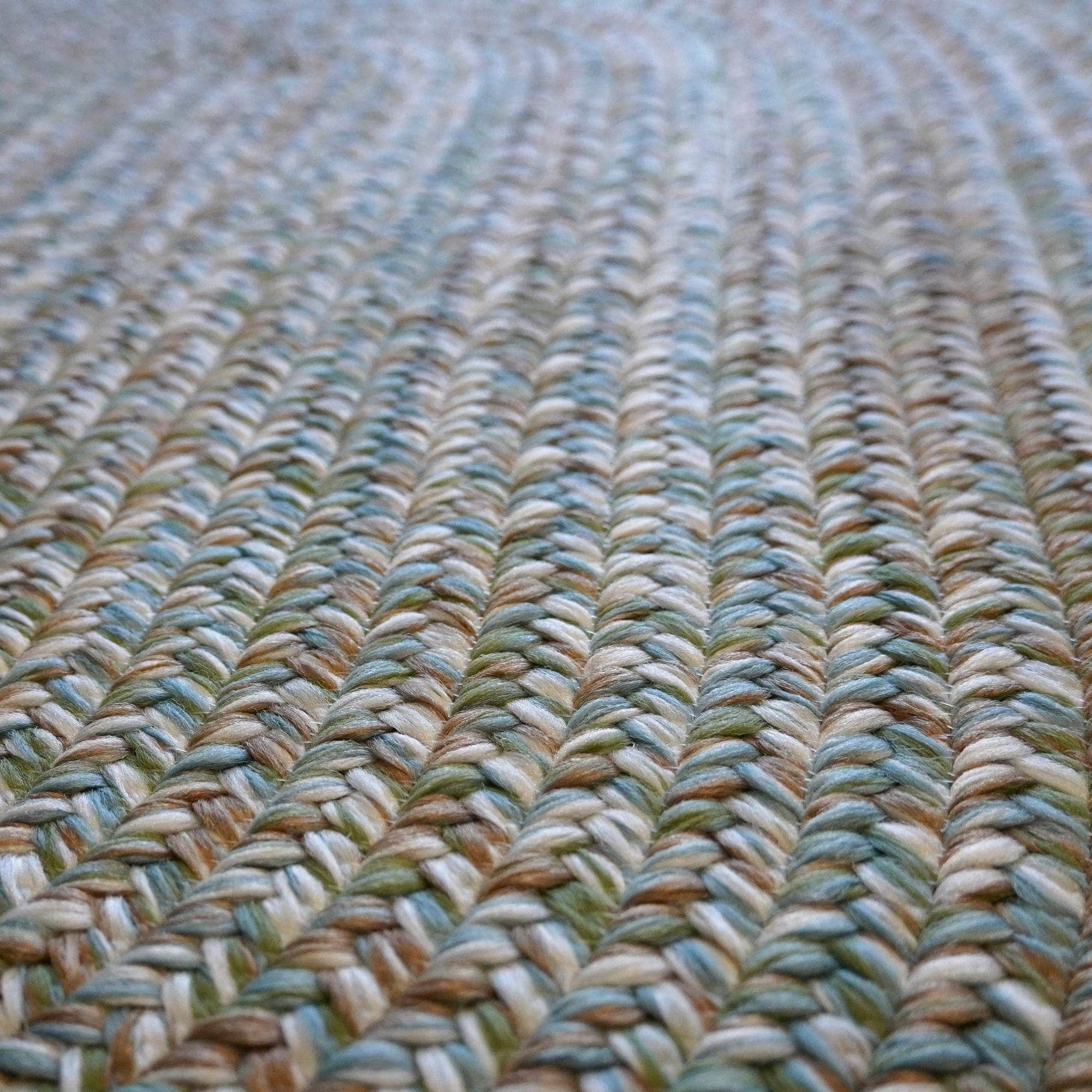 Braided A351 Green Rugs #color_green