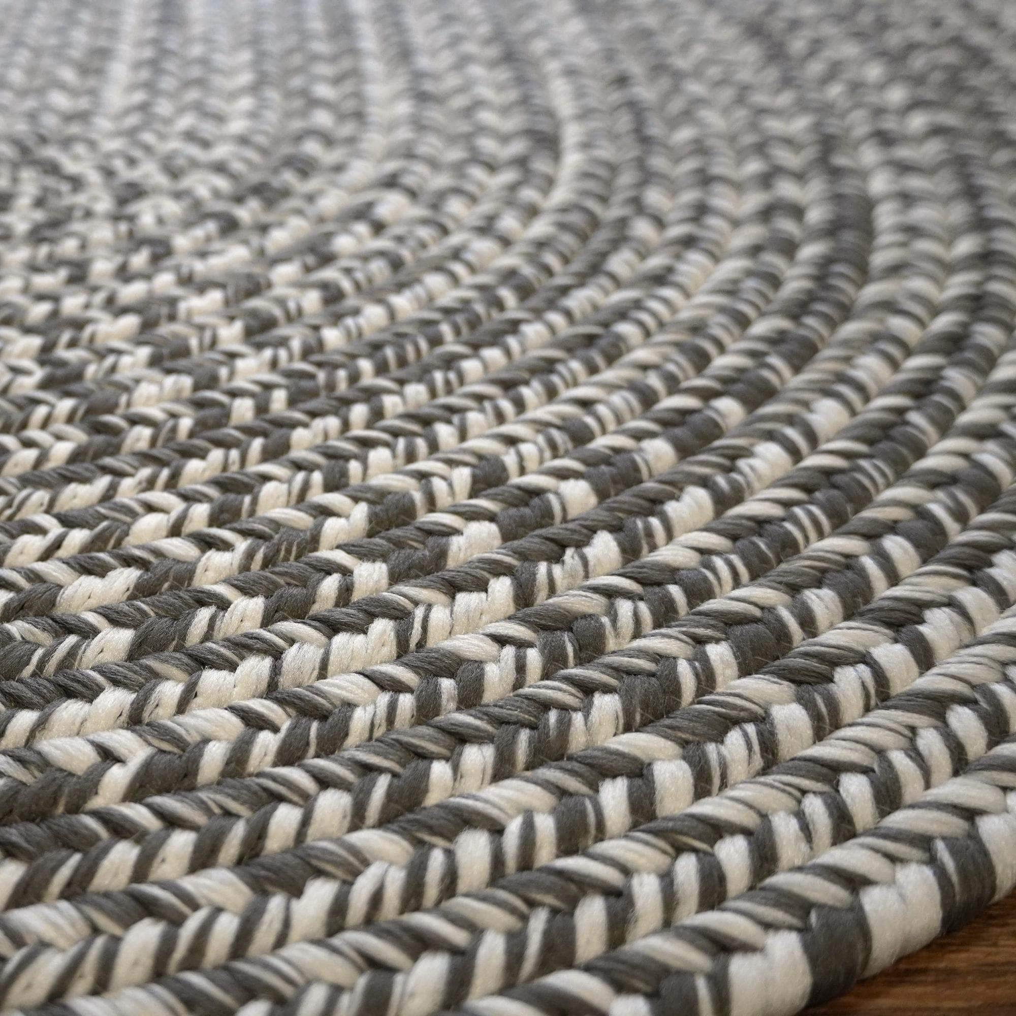 Braided A358 Grey Rugs #color_grey