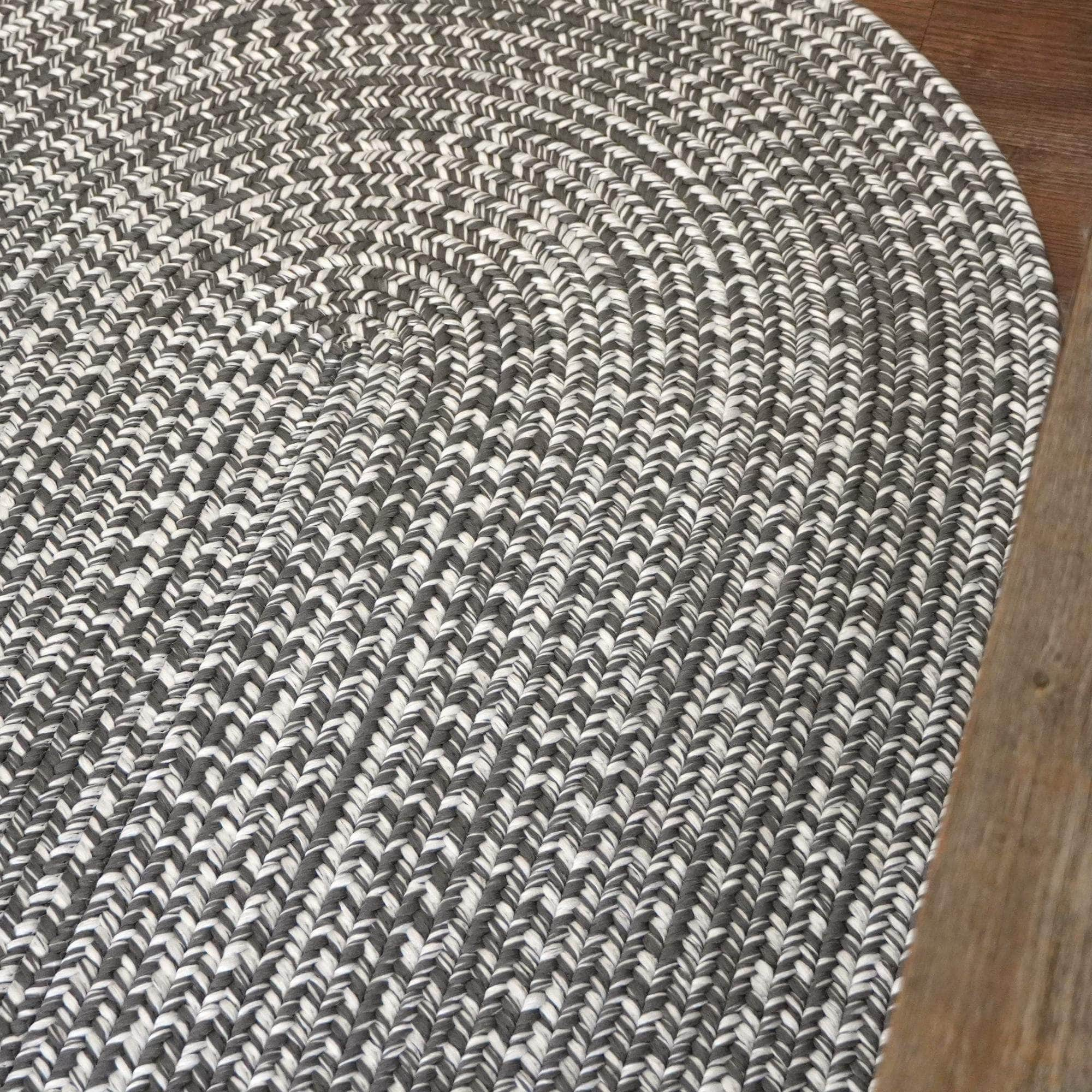 Braided A358 Grey Rugs #color_grey