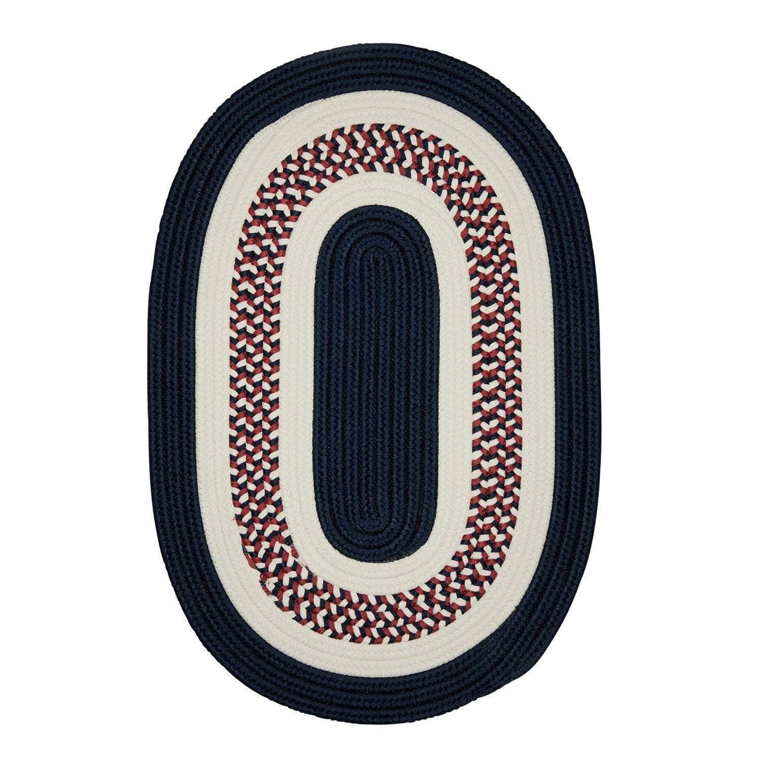 Braided FB50 Patriot Blue Area Rug #color_patriot blue