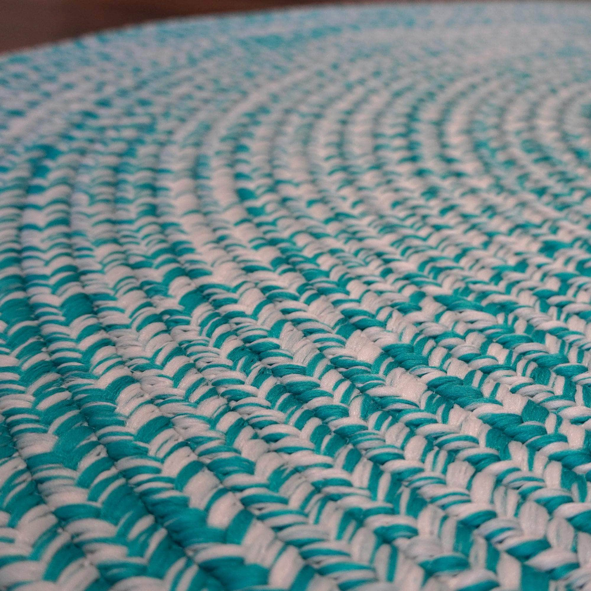 Braided A353 Turquoise Rugs #color_turquoise