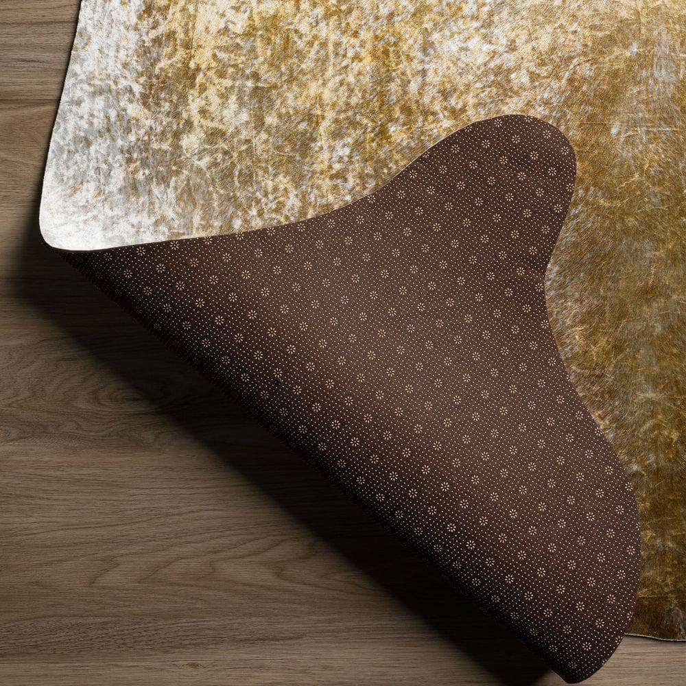 Montana MT5 Gold Area Rug #color_gold