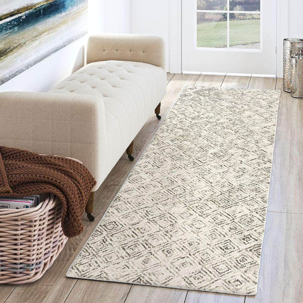 Zoe ZZ1 Chocolate Brown Area Rug #color_chocolate brown