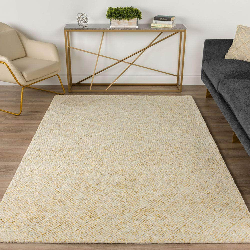 Zoe ZZ1 Gold Area Rug #color_gold