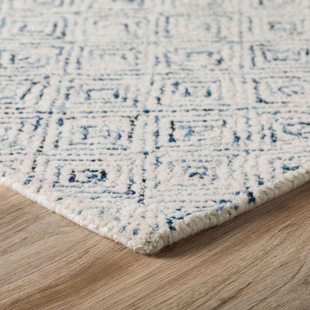 Zoe ZZ1 Navy Blue Area Rug #color_navy blue