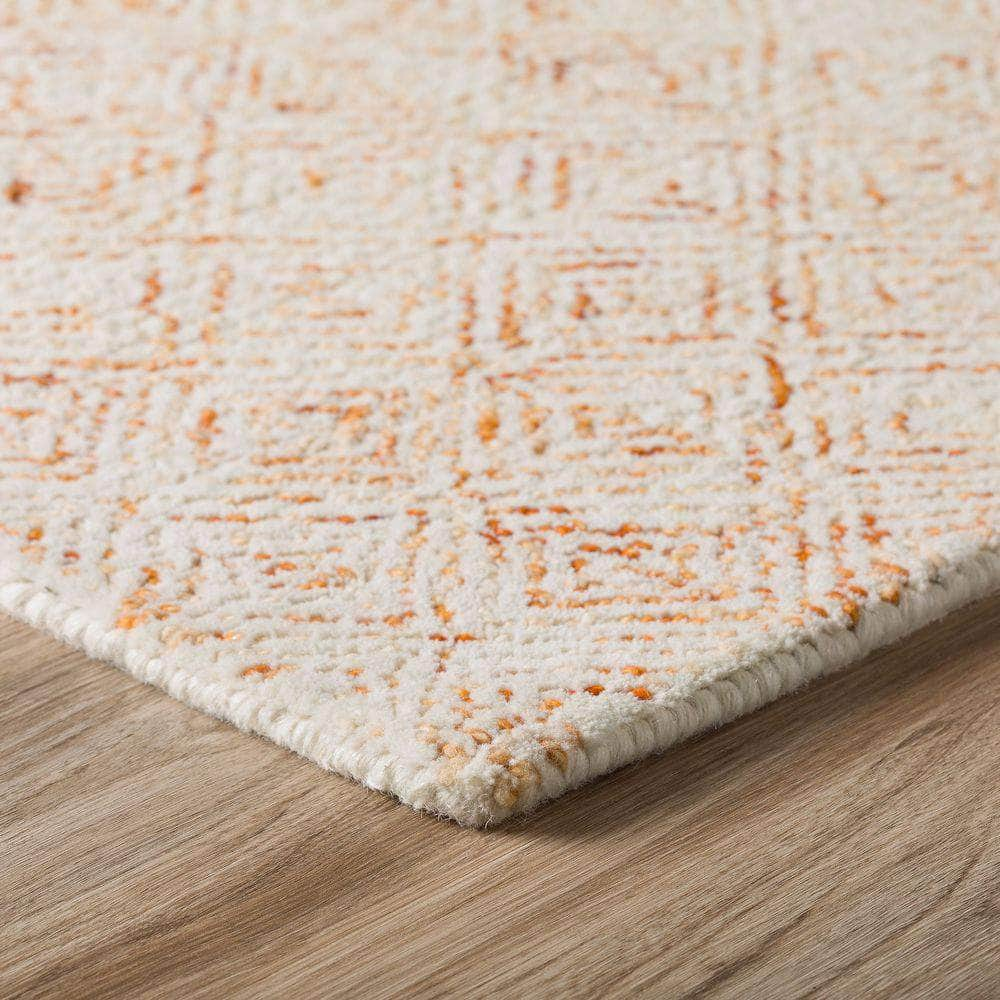 Zoe ZZ1 Orange Area Rug #color_orange