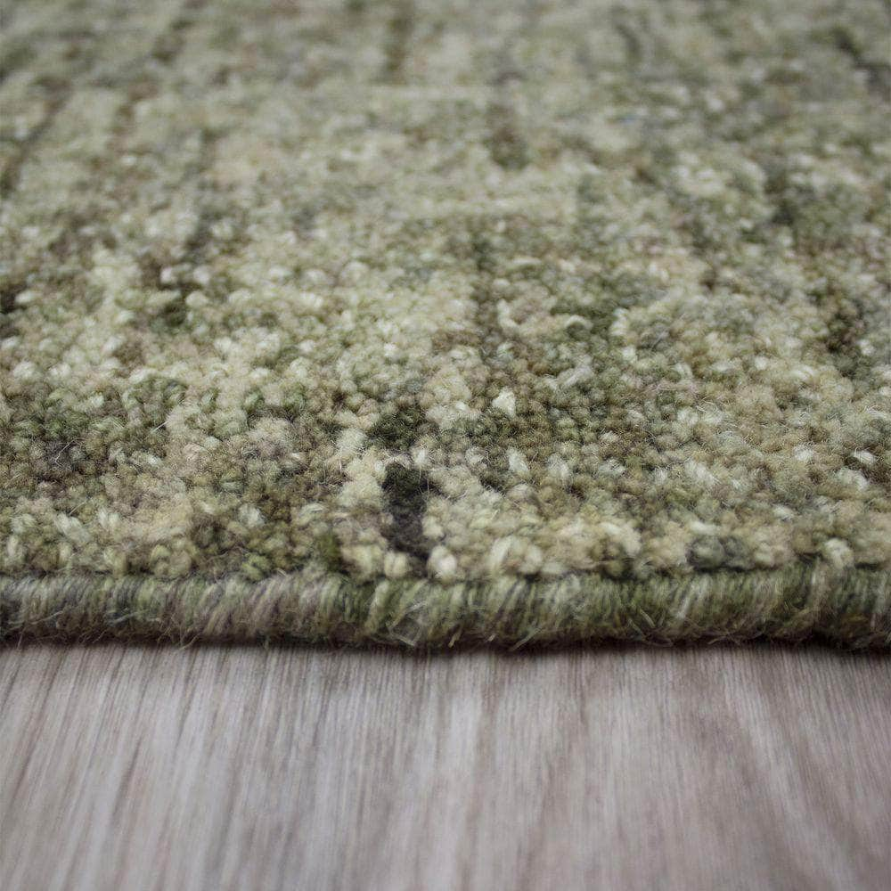 Calisa CS5 Basil Green Area Rug #color_basil green