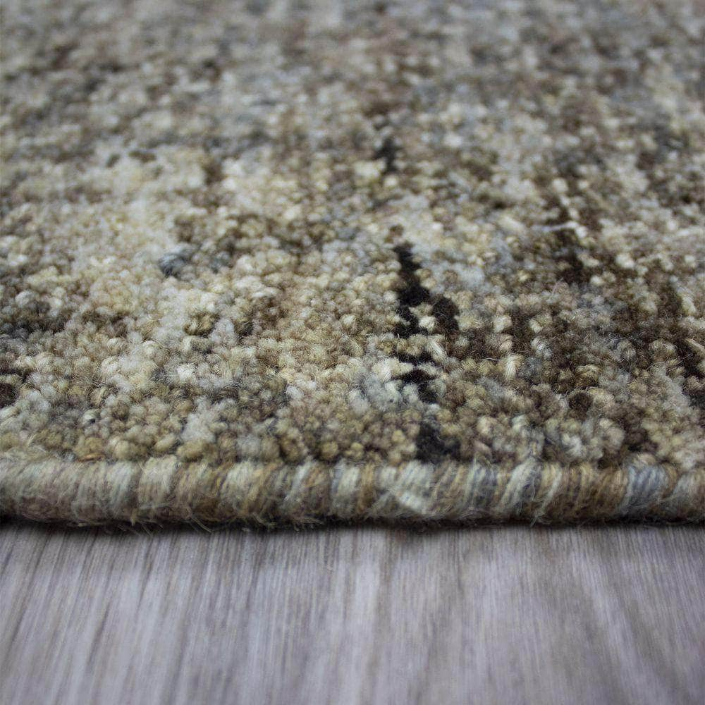 Calisa CS5 Coffee Brown Area Rug #color_coffee brown