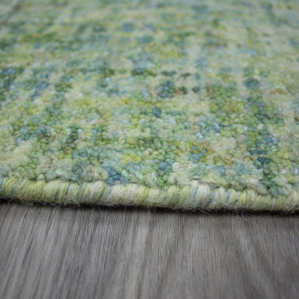 Calisa CS5 Kiwi Green Area Rug #color_kiwi green