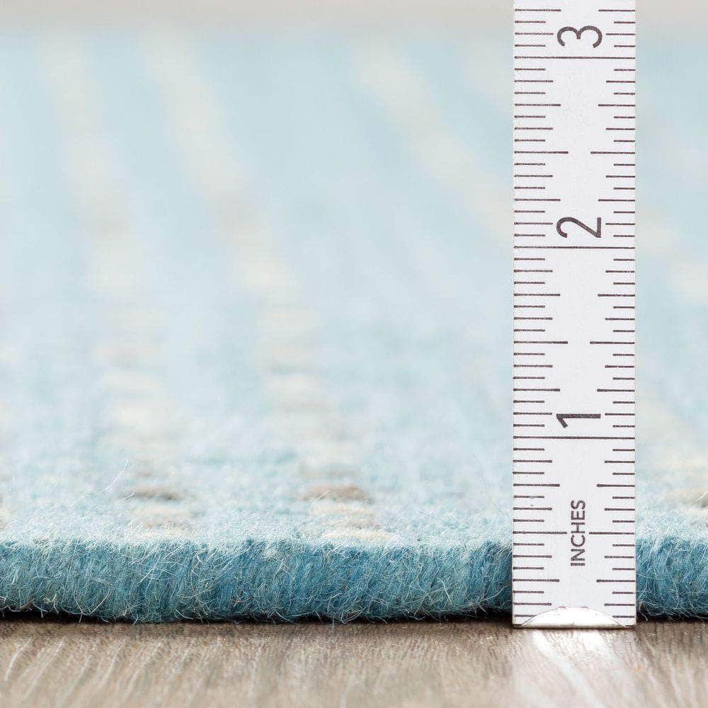 Nepal NL100 Denim Blue Area Rug #color_denim blue